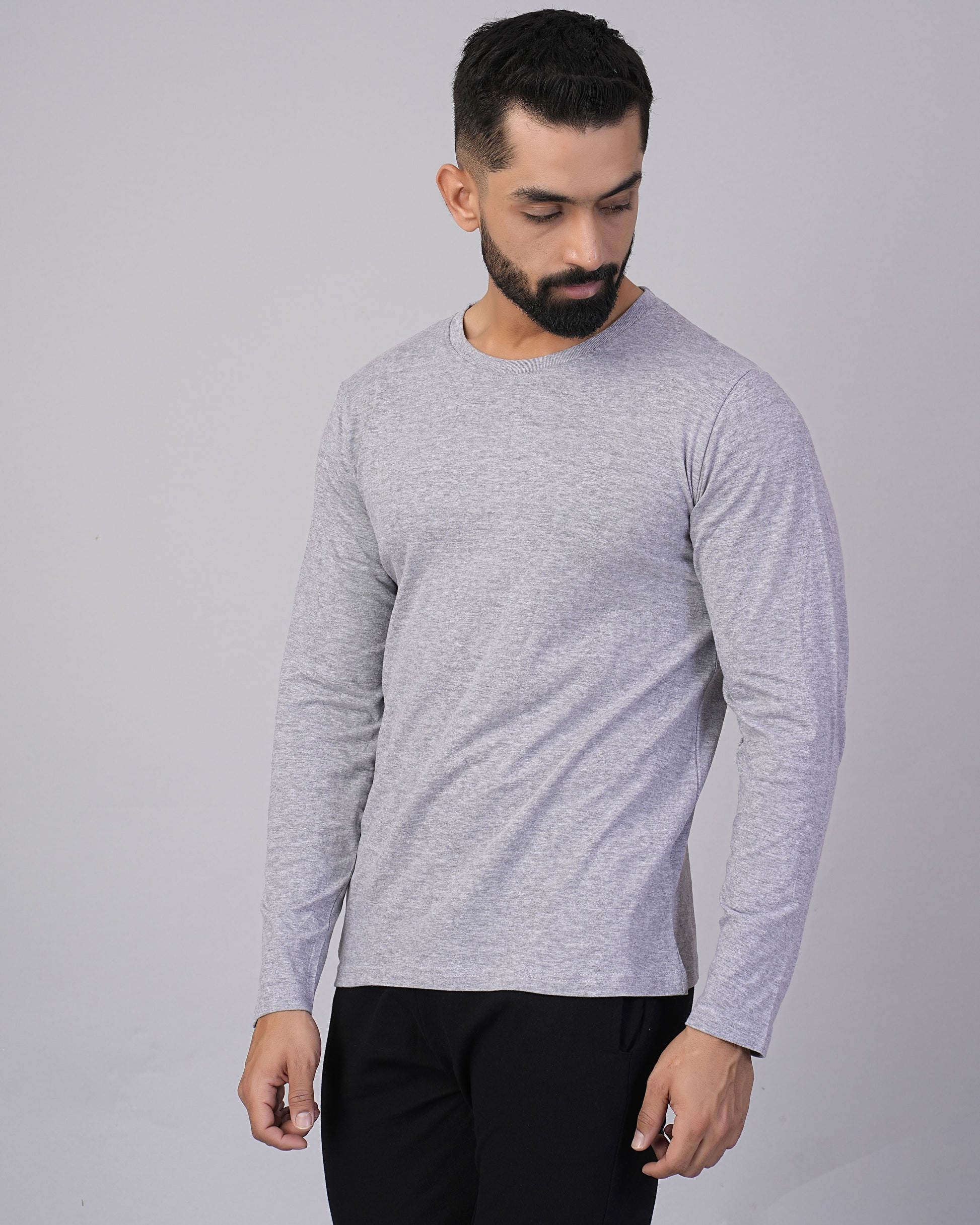 Marl grey LS