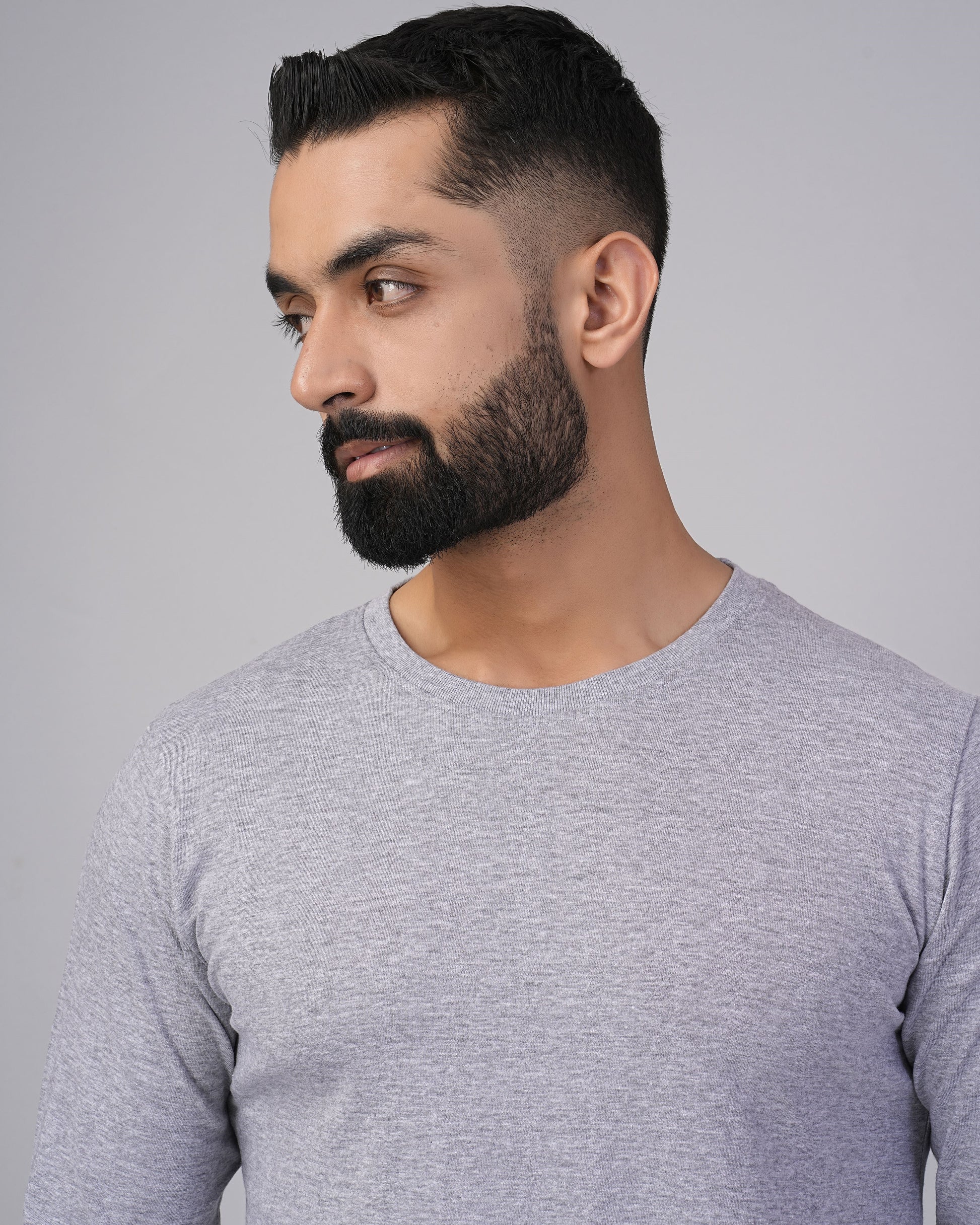Marl grey LS
