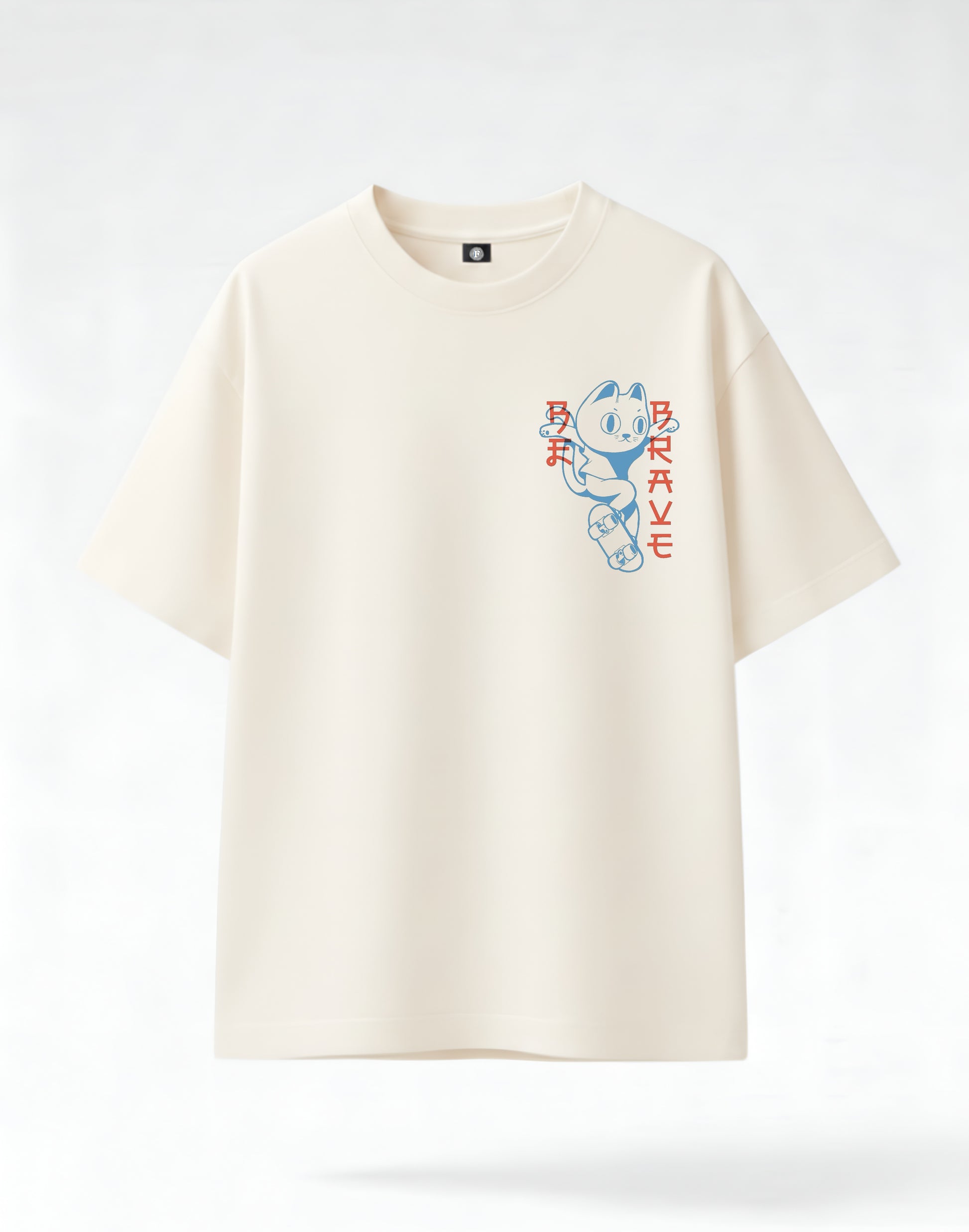 Be brave - off white