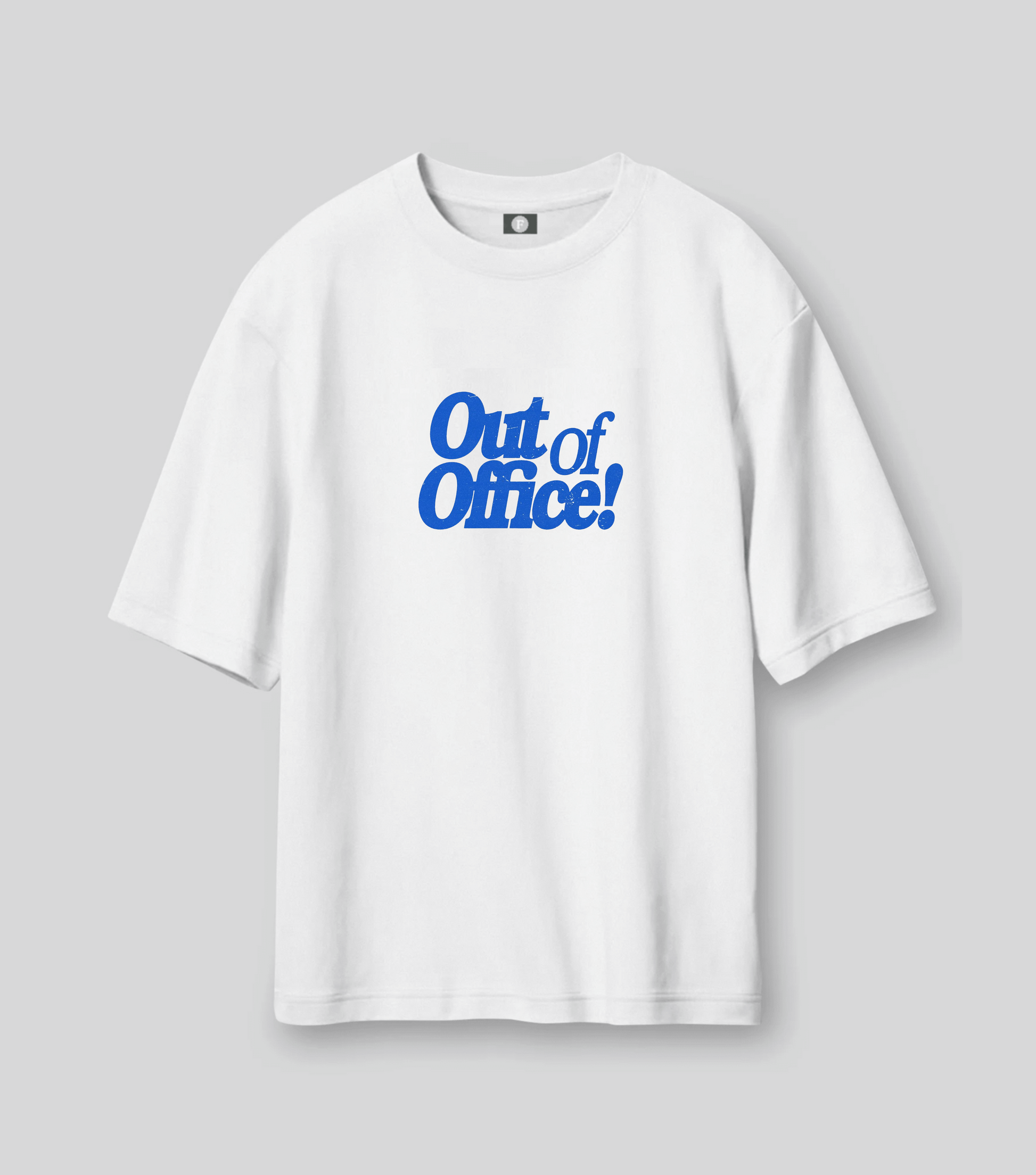 Out of office - white
