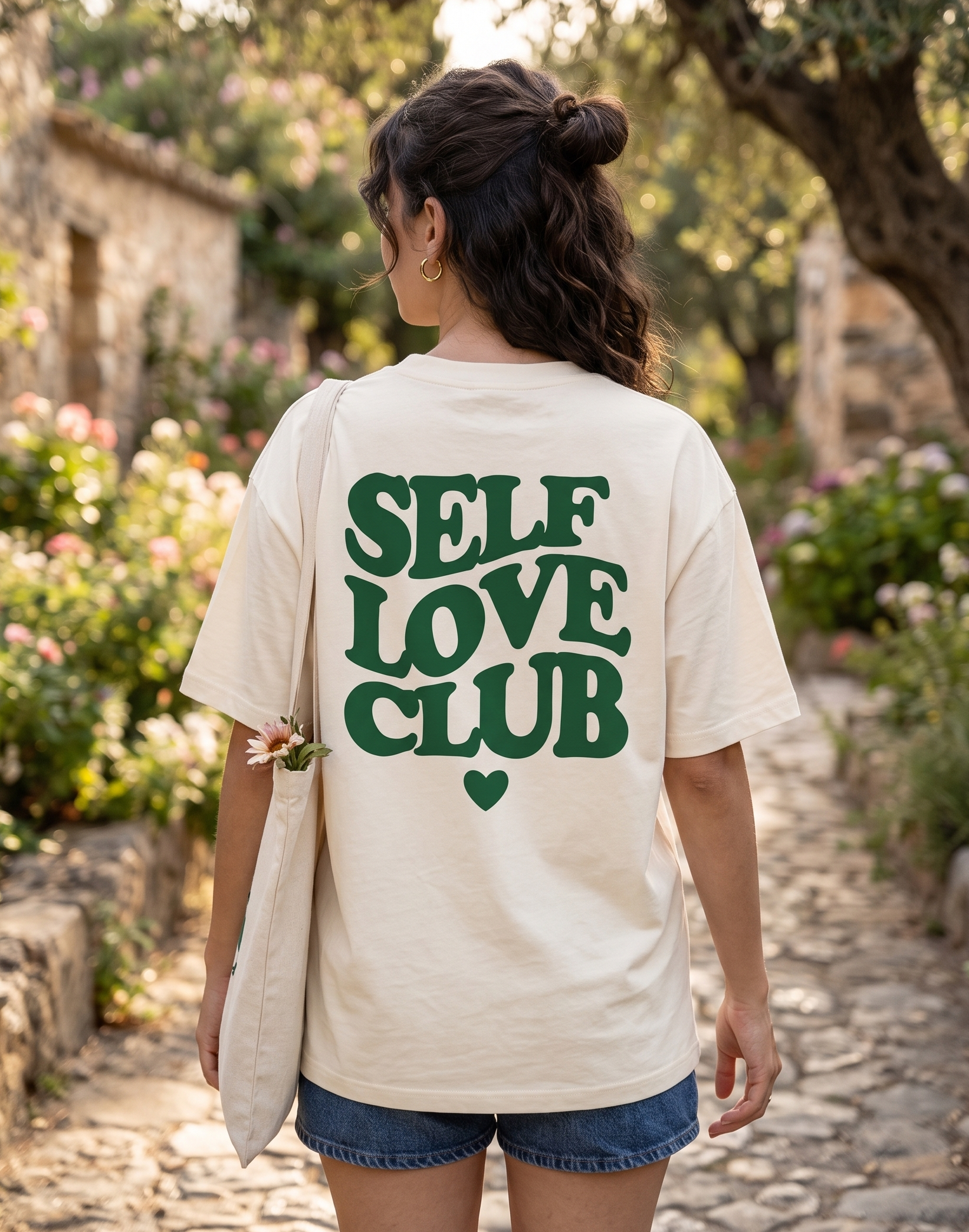 Self love club - off white