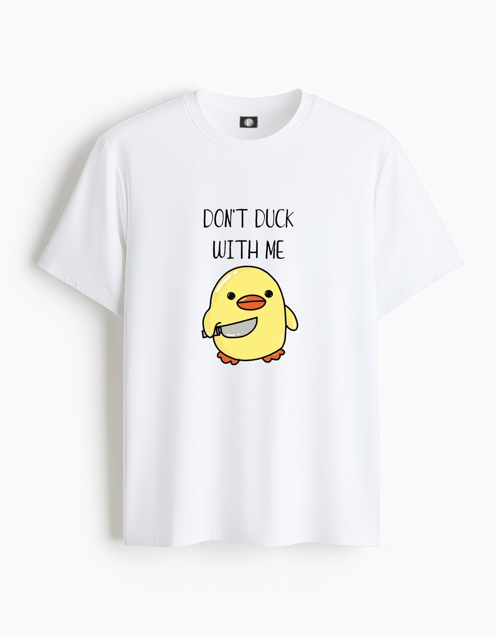 Don't duck with me - white