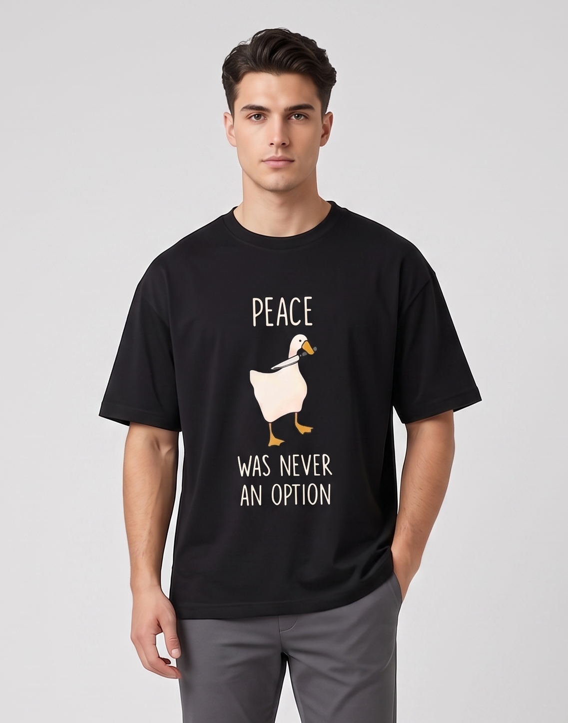 Peace was never an option - black HW