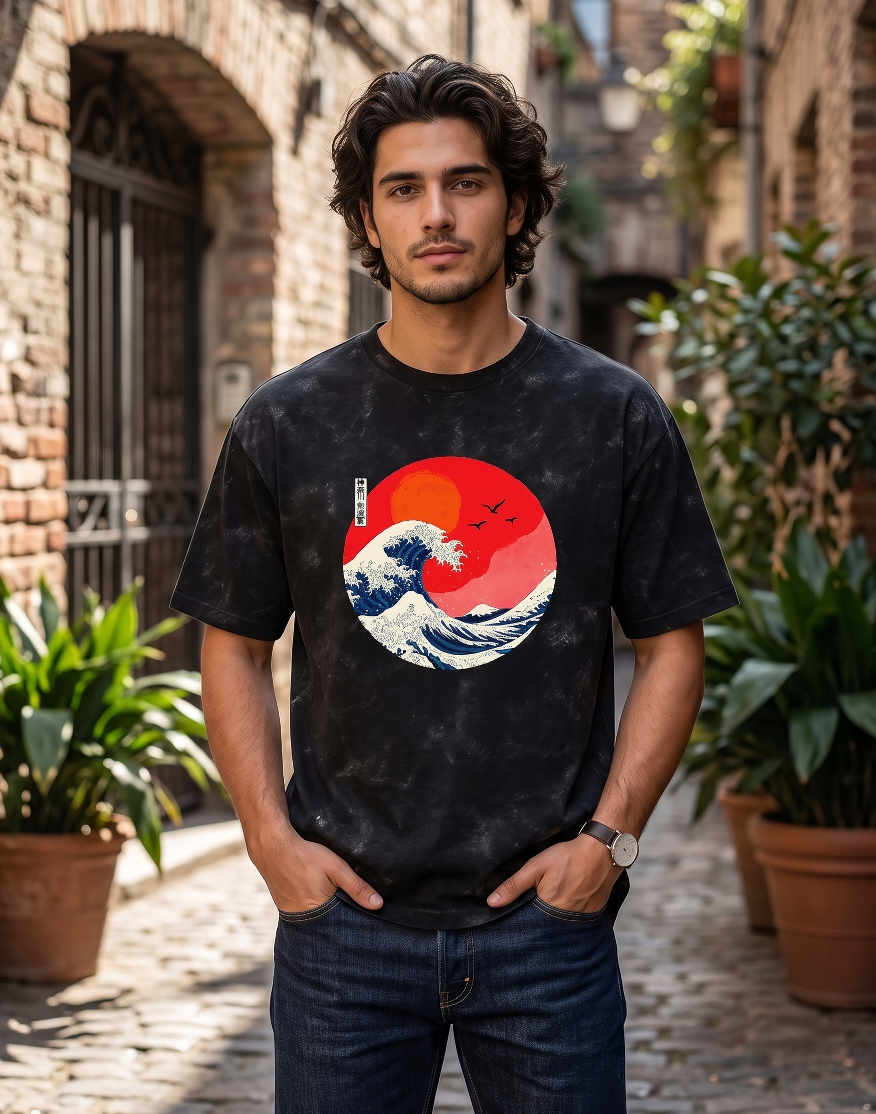 The great wave - black HW AW