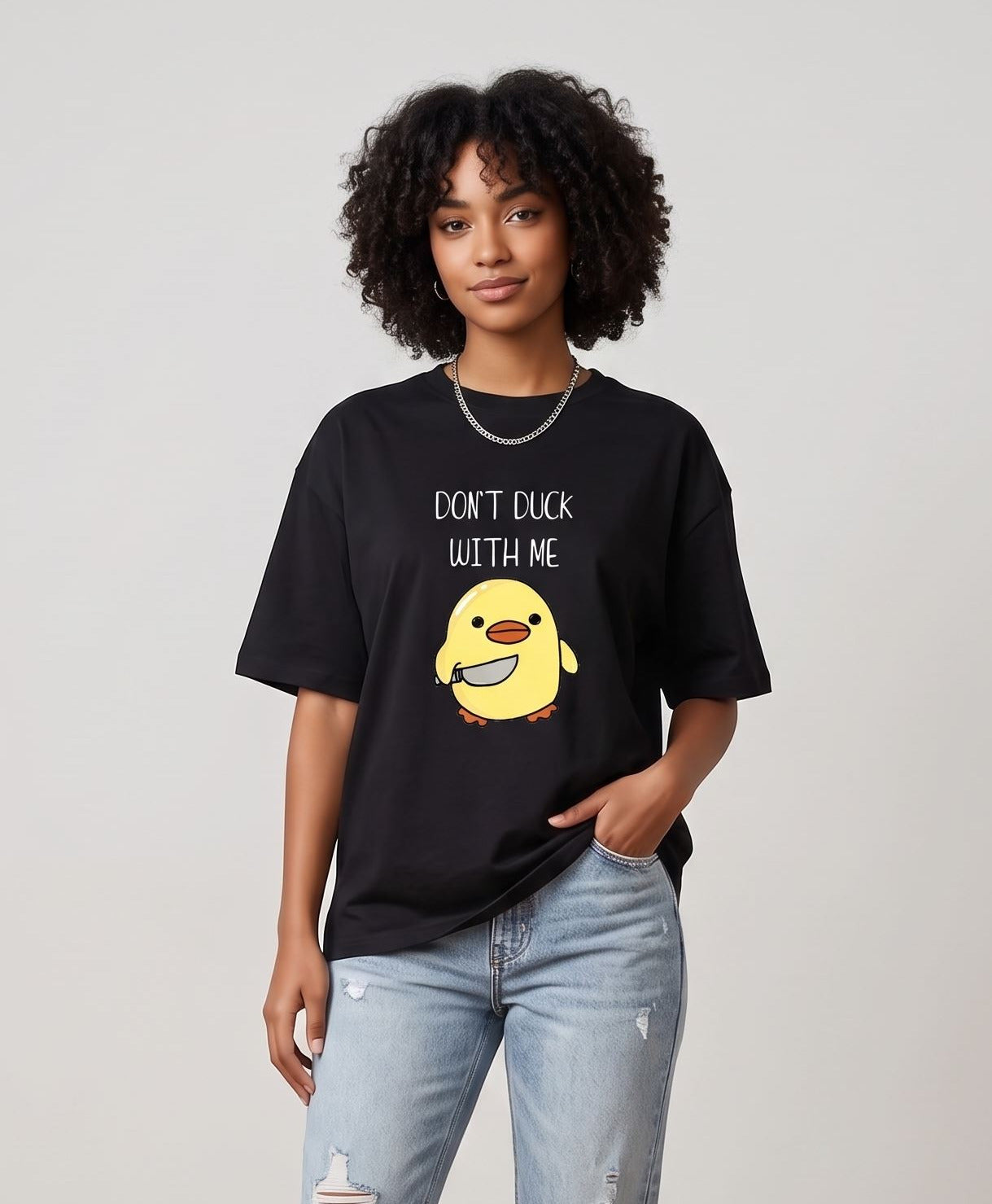 Don't duck with me - black