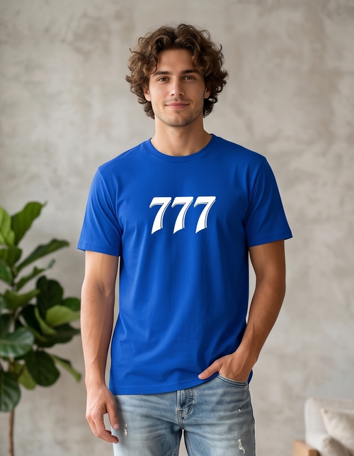 777 - royal blue