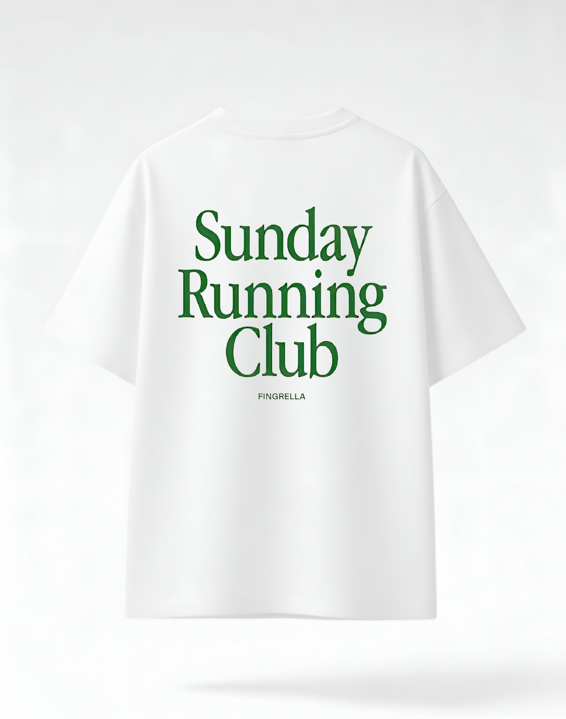 Sunday running club - white