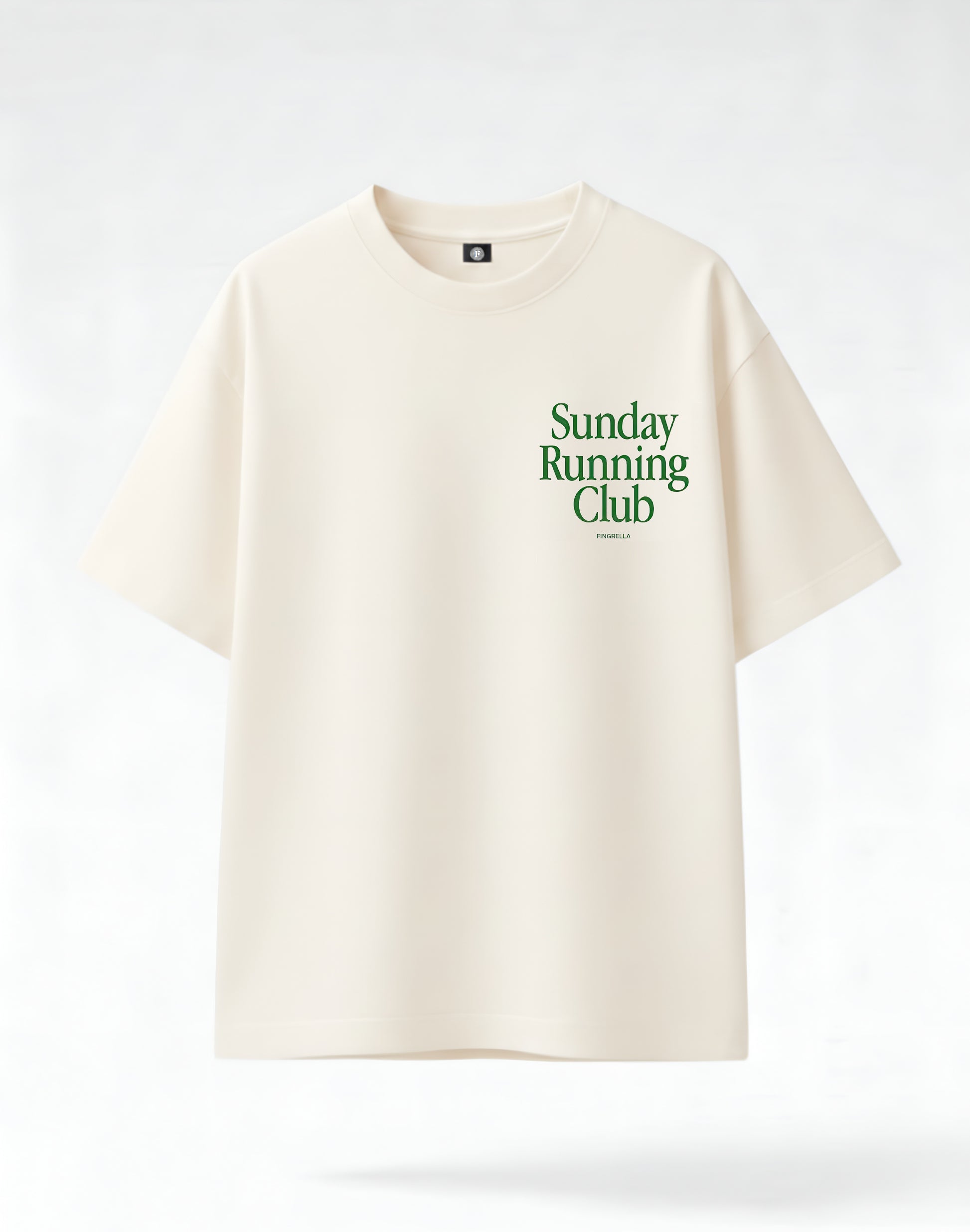Sunday running club - off white
