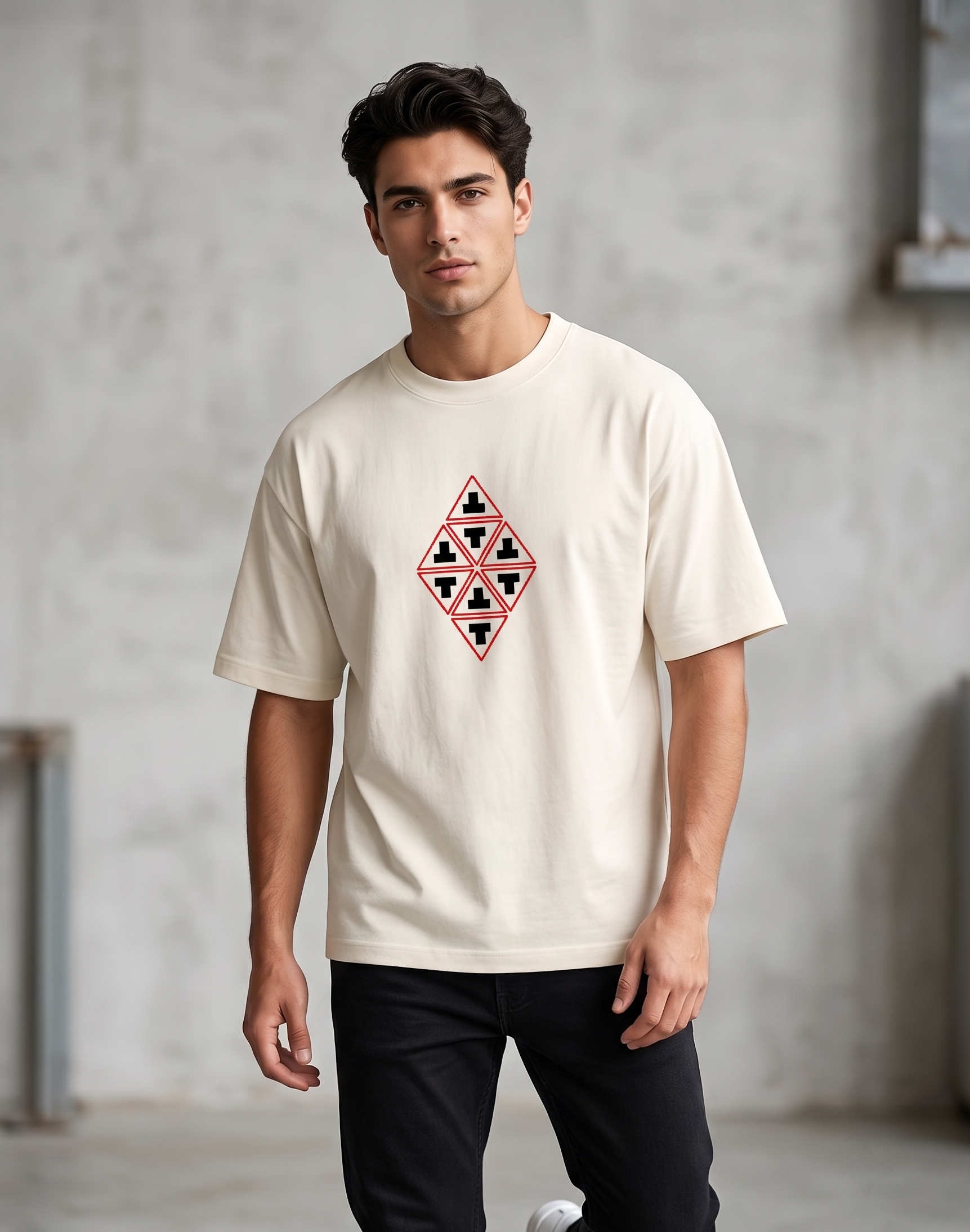 Abstract - off white