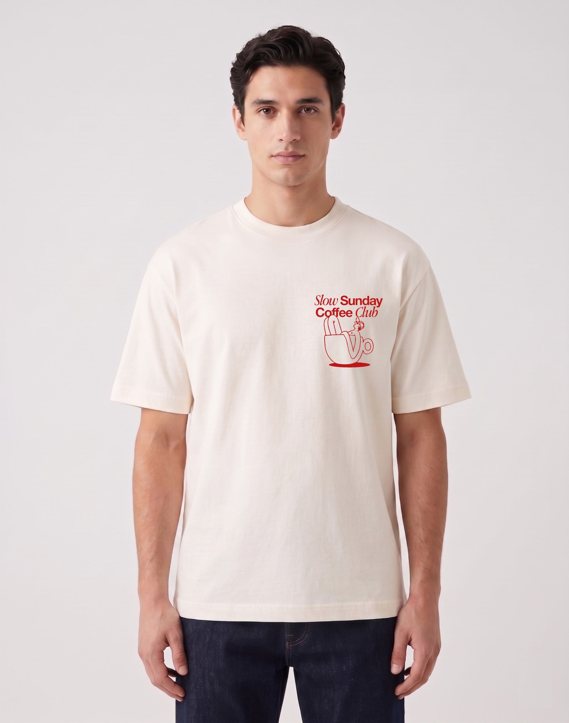 Slow sunday coffee club - off white HW