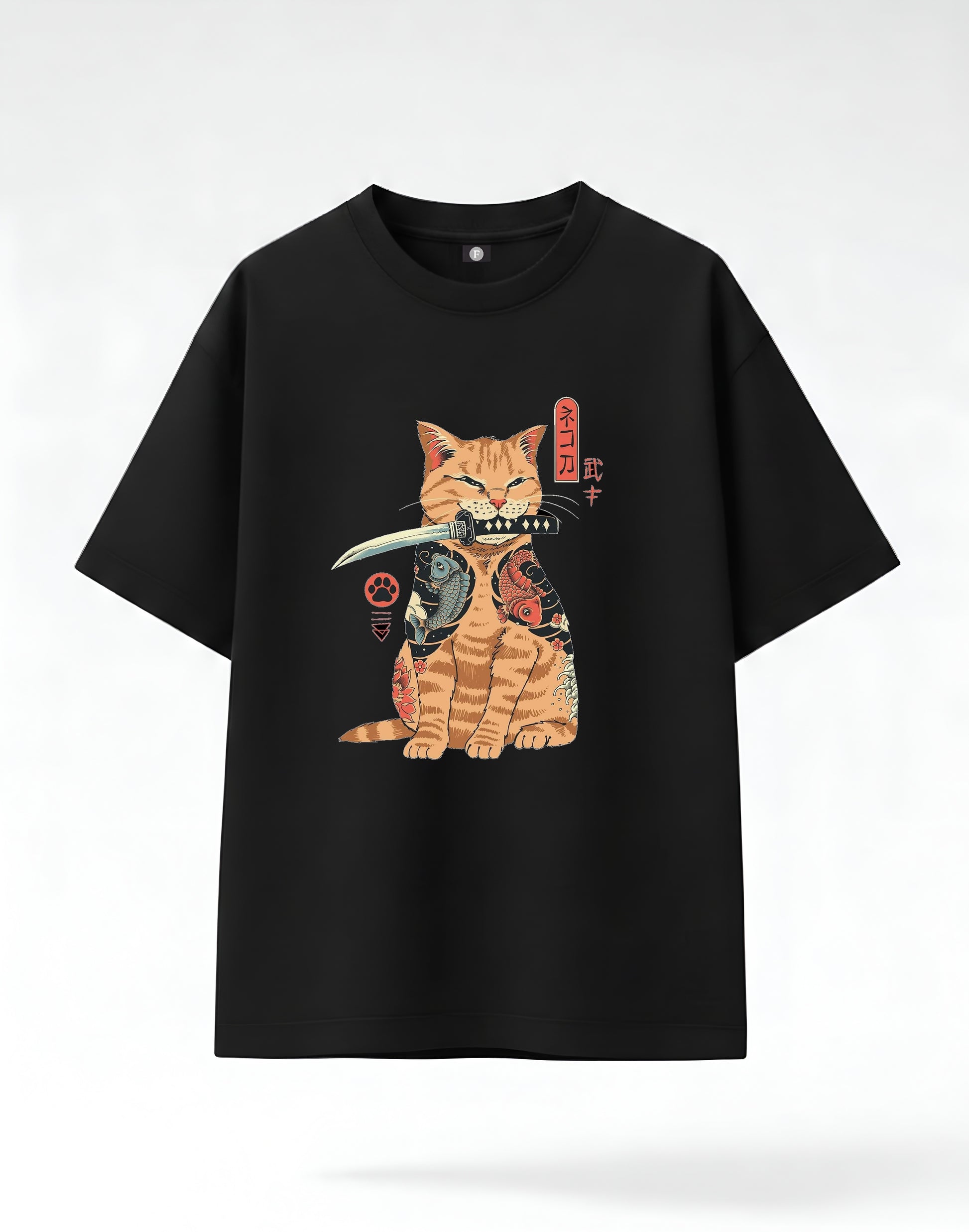 Katana cat - black