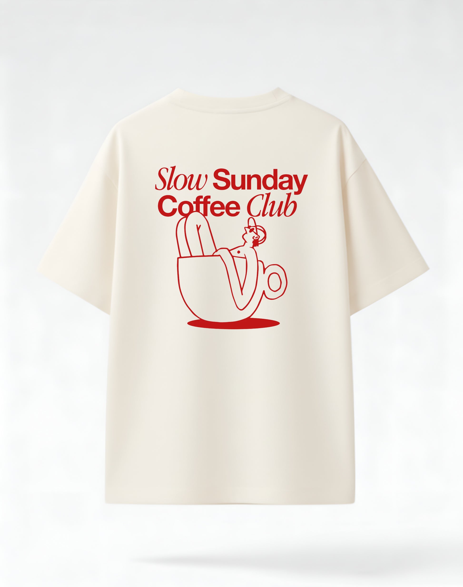 Slow sunday coffee club - off white HW