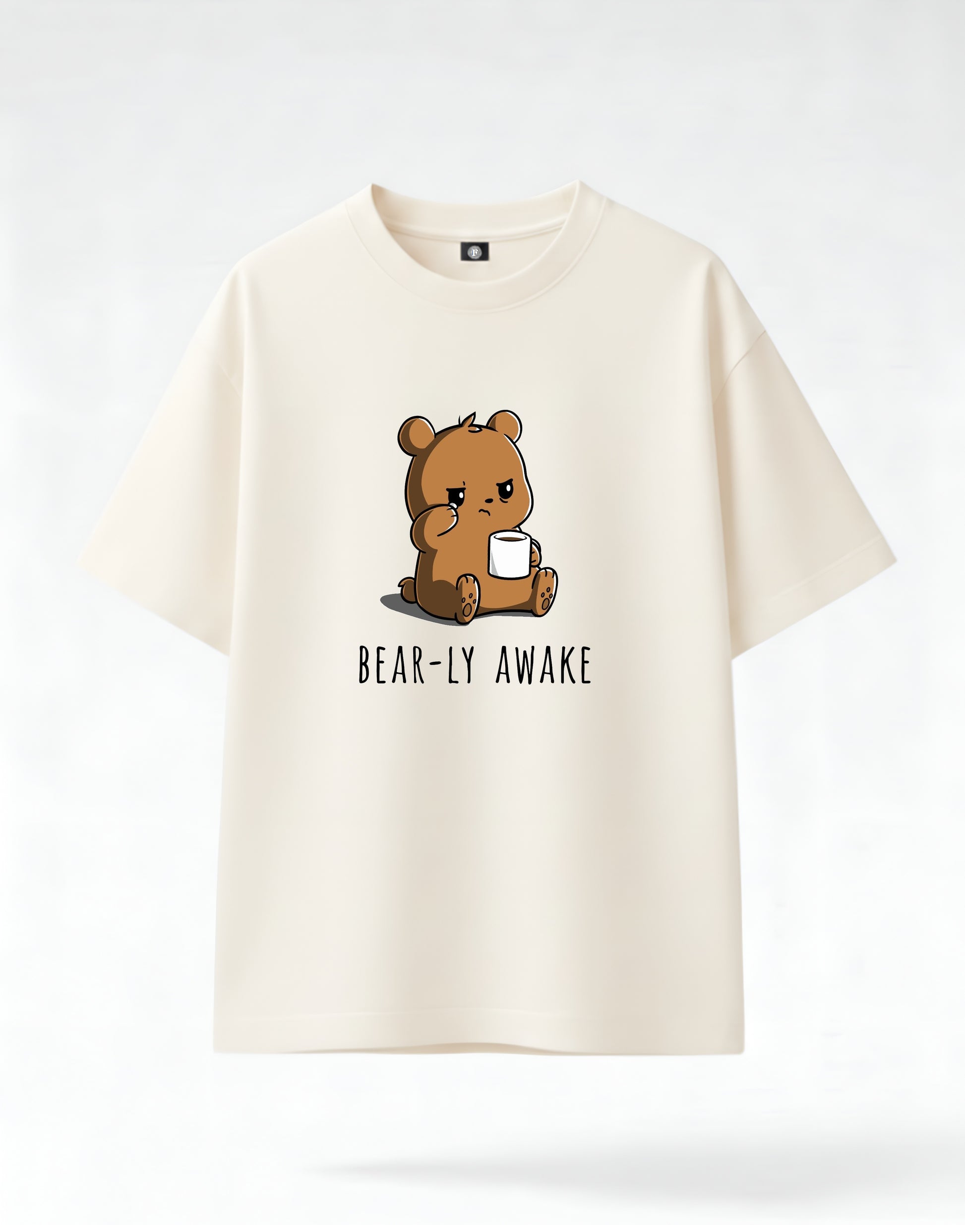 Bearly awake - off white