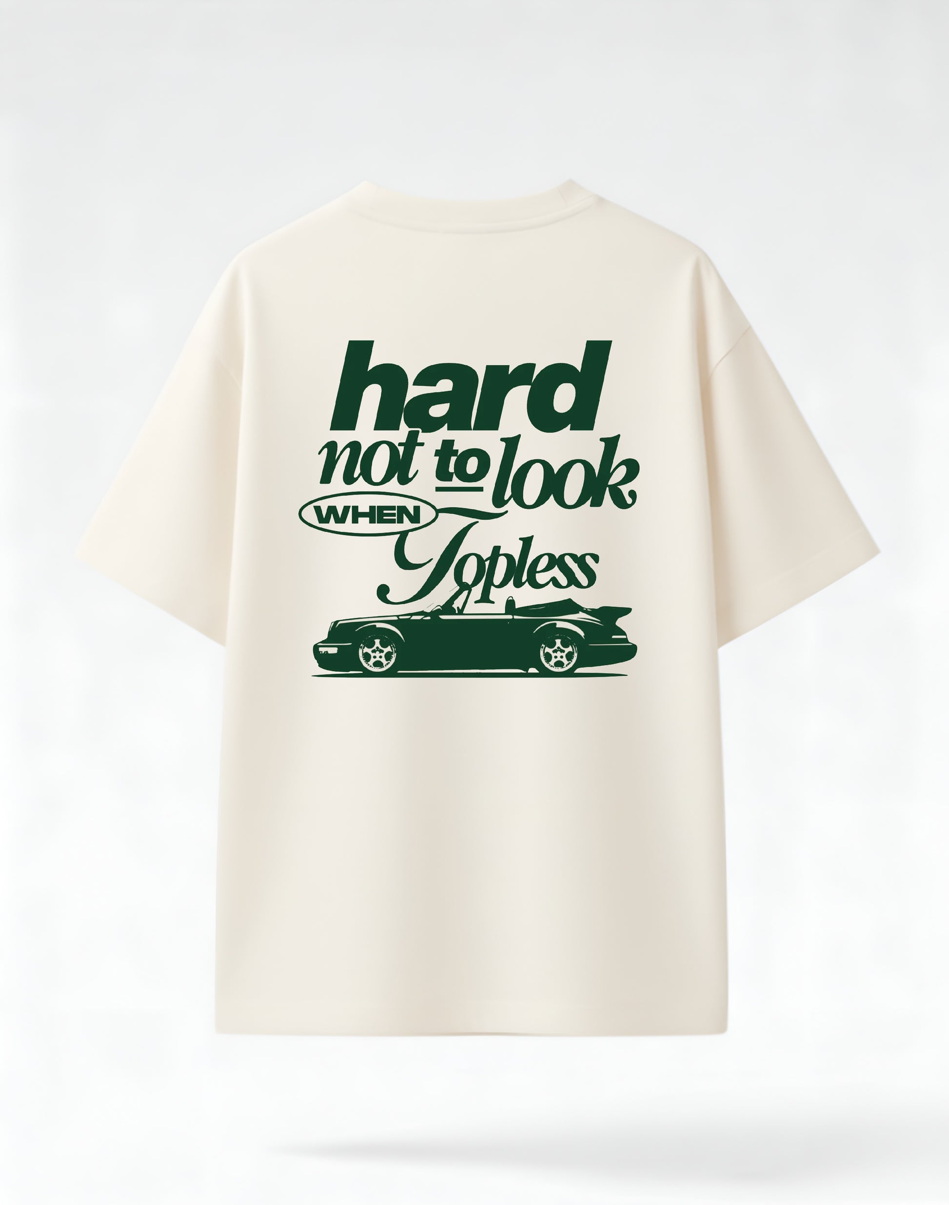 Hard not to look - off white