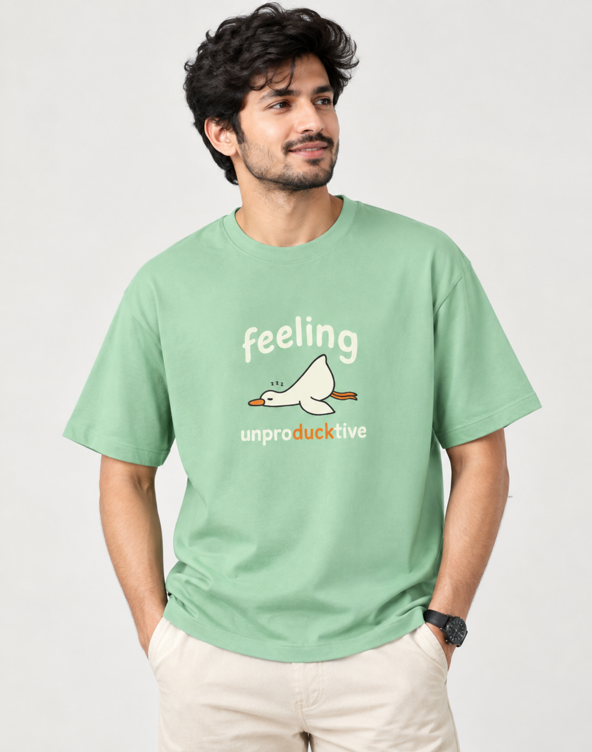 Feeling unproductive - sage green