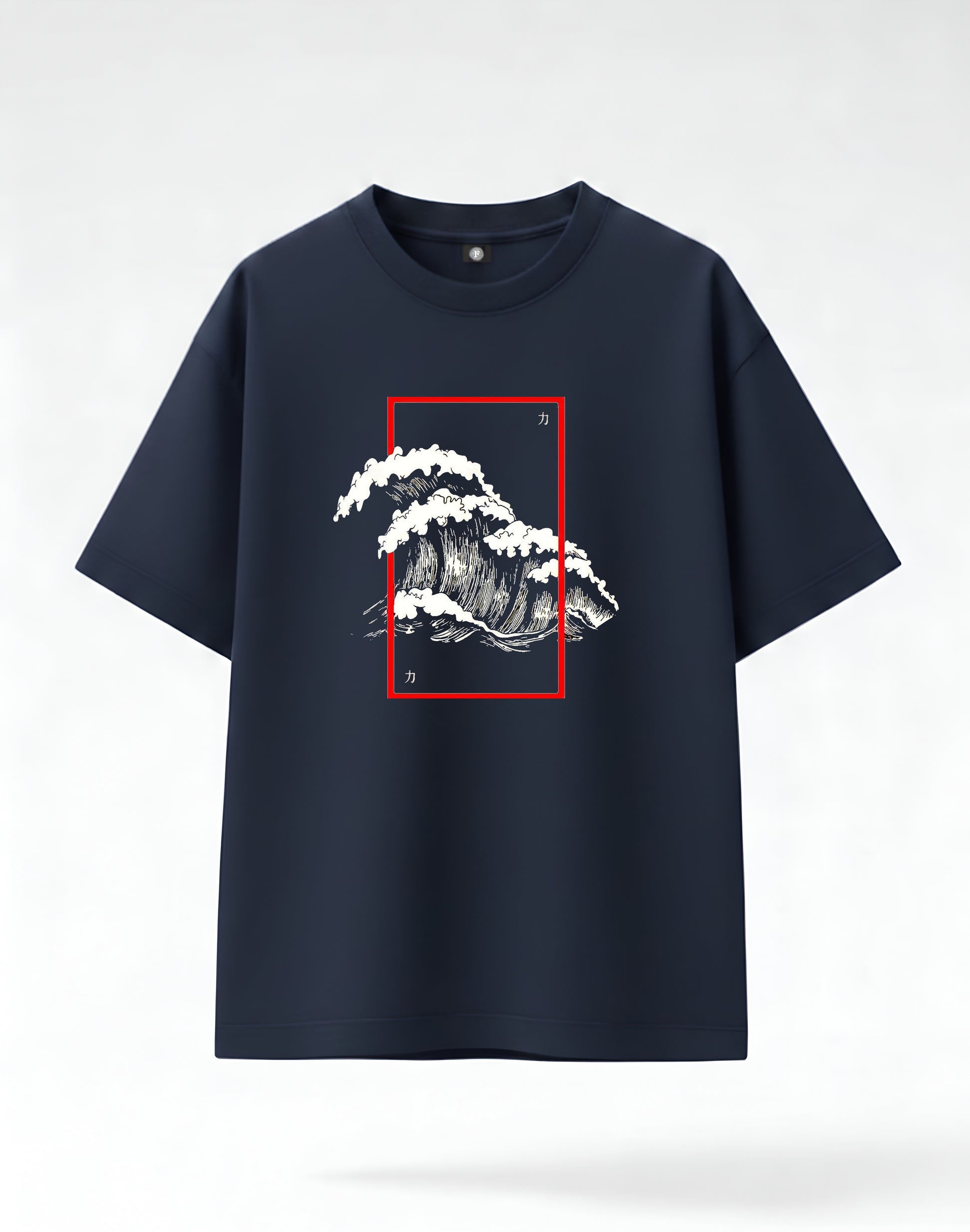 The kanagawa frame - dark navy