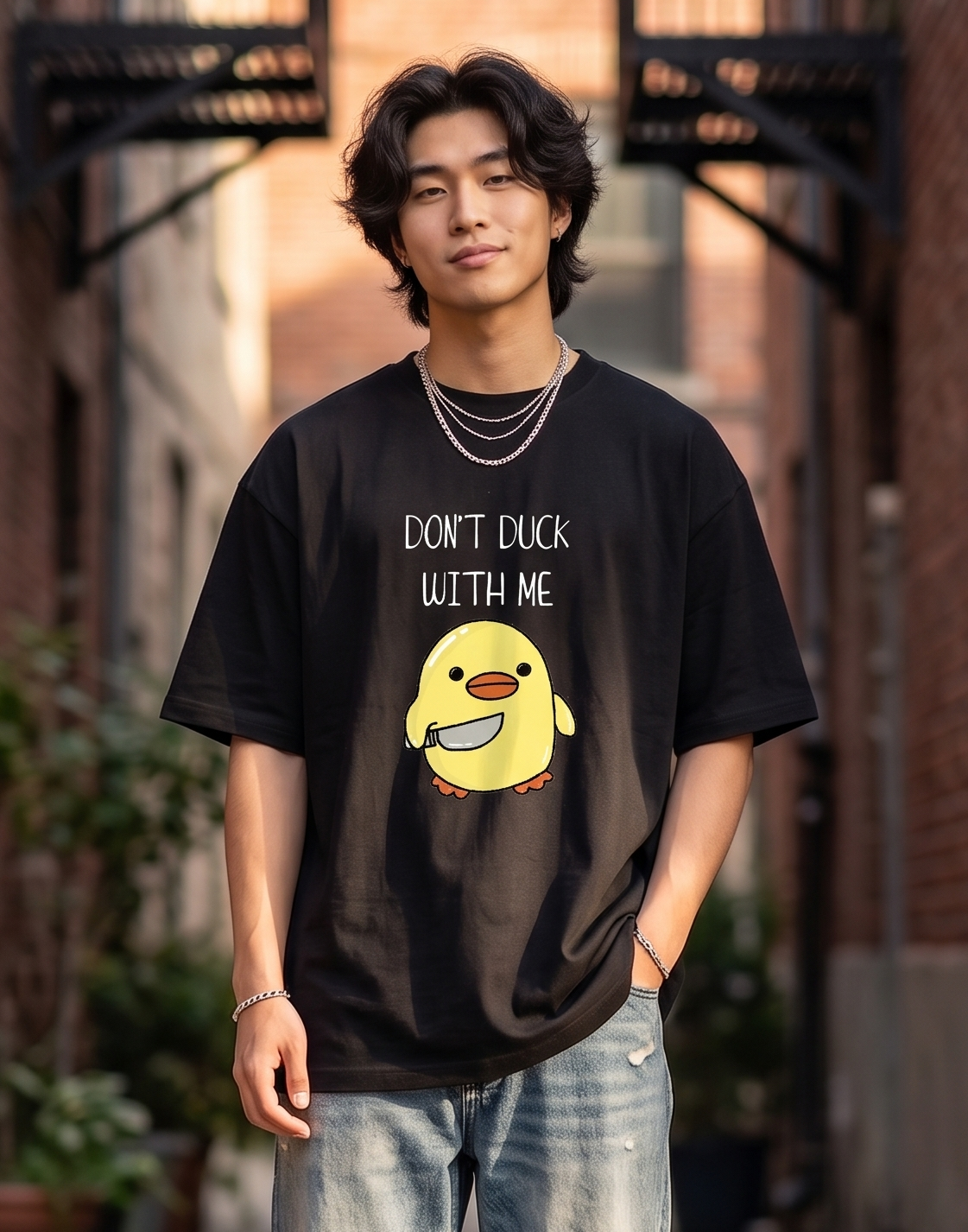 Don't duck with me - black