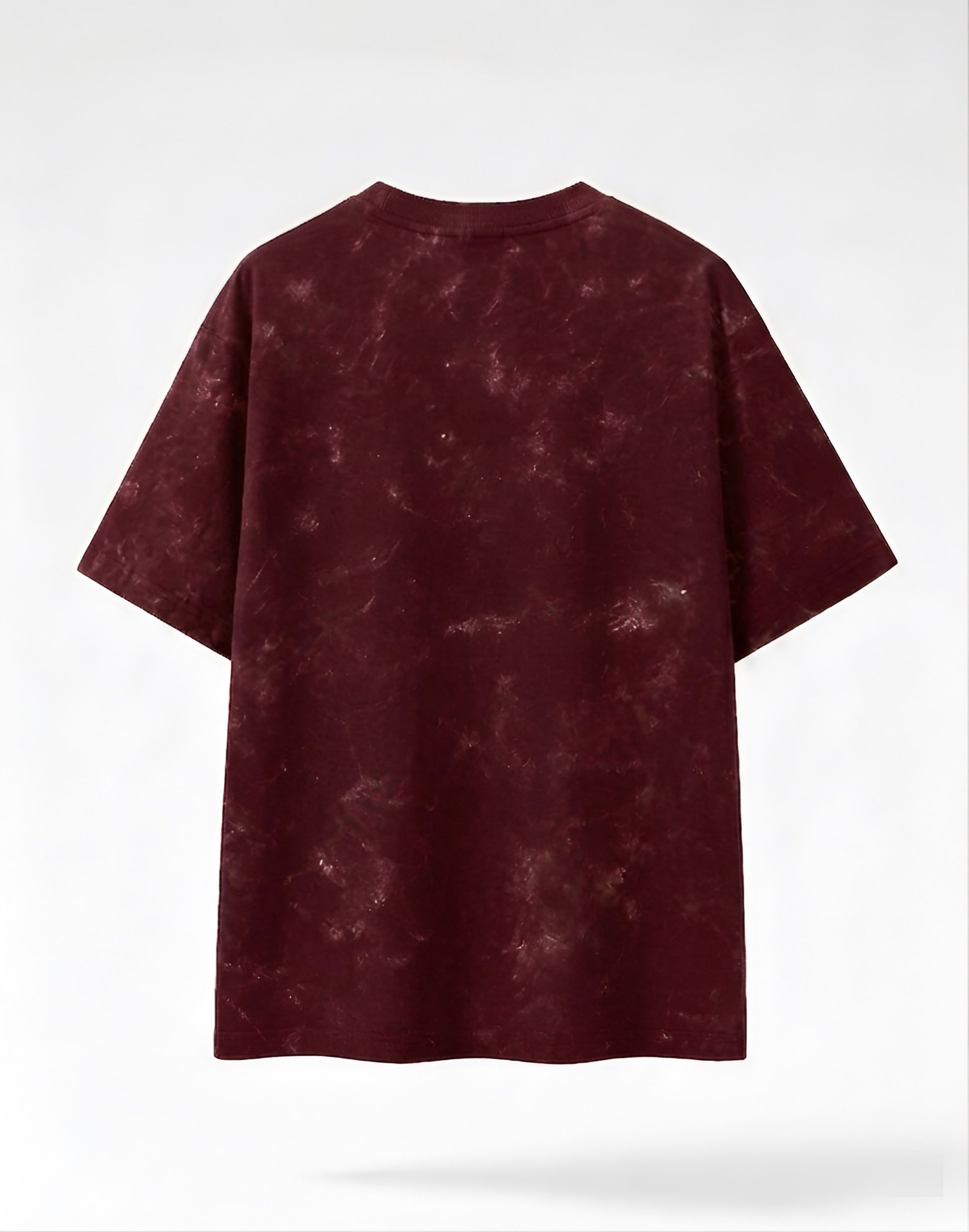 Maroon - acid washed HW