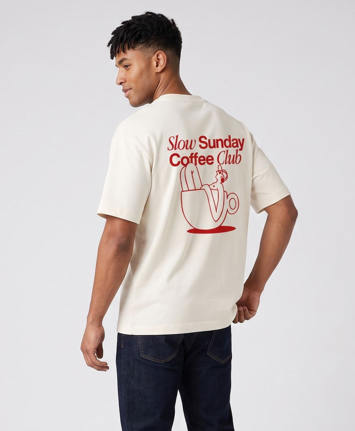 Slow sunday coffee club - off white HW