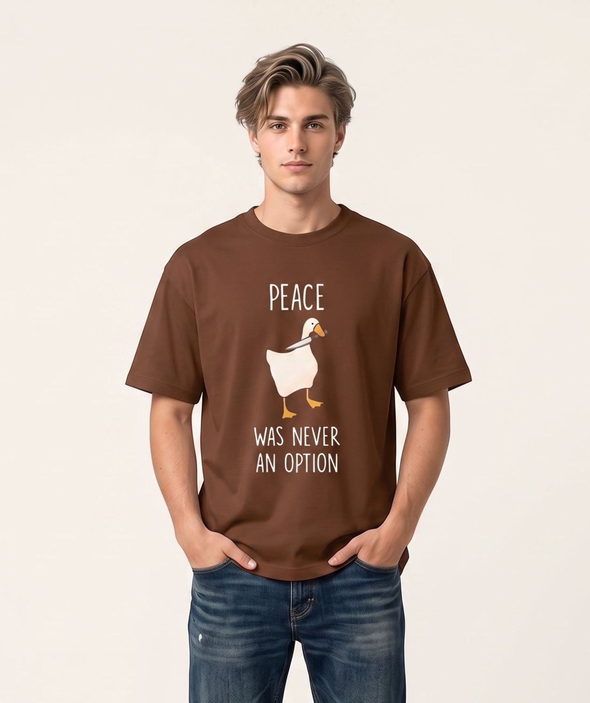Peace was never an option - brown HW