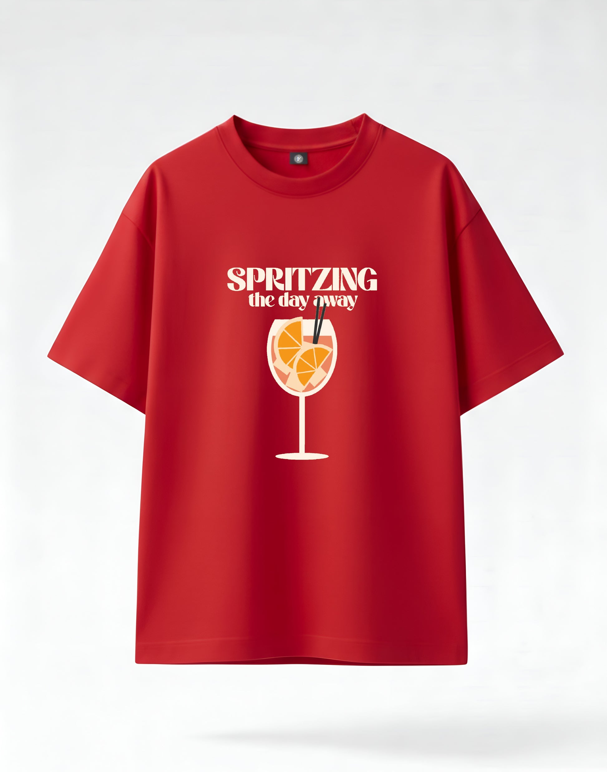 Spritzing - red