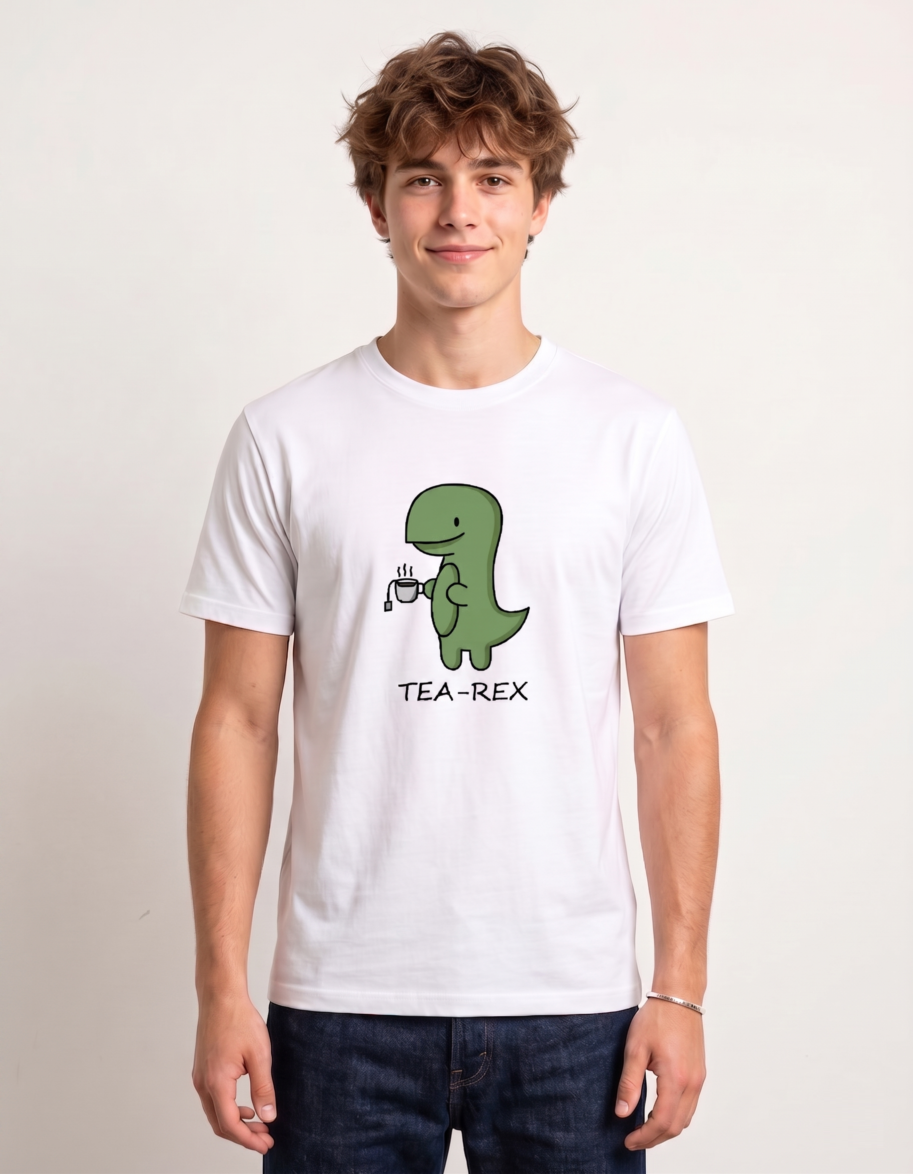 Tea rex - white