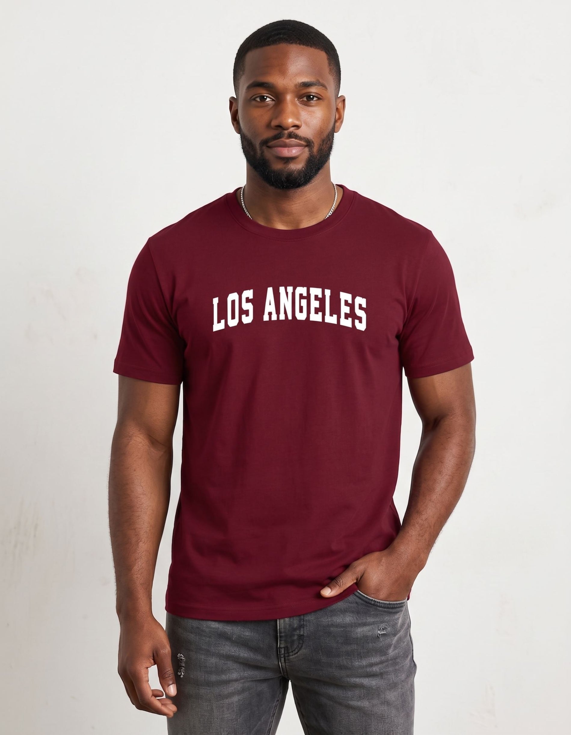 LOS ANGELES - maroon