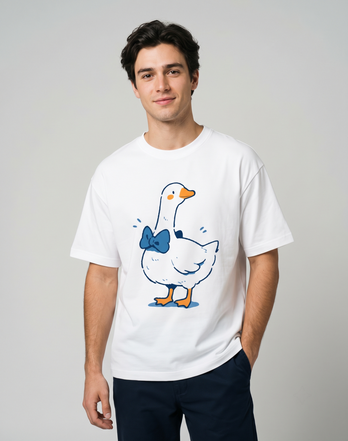 Sir Quacks-a-Lot - white