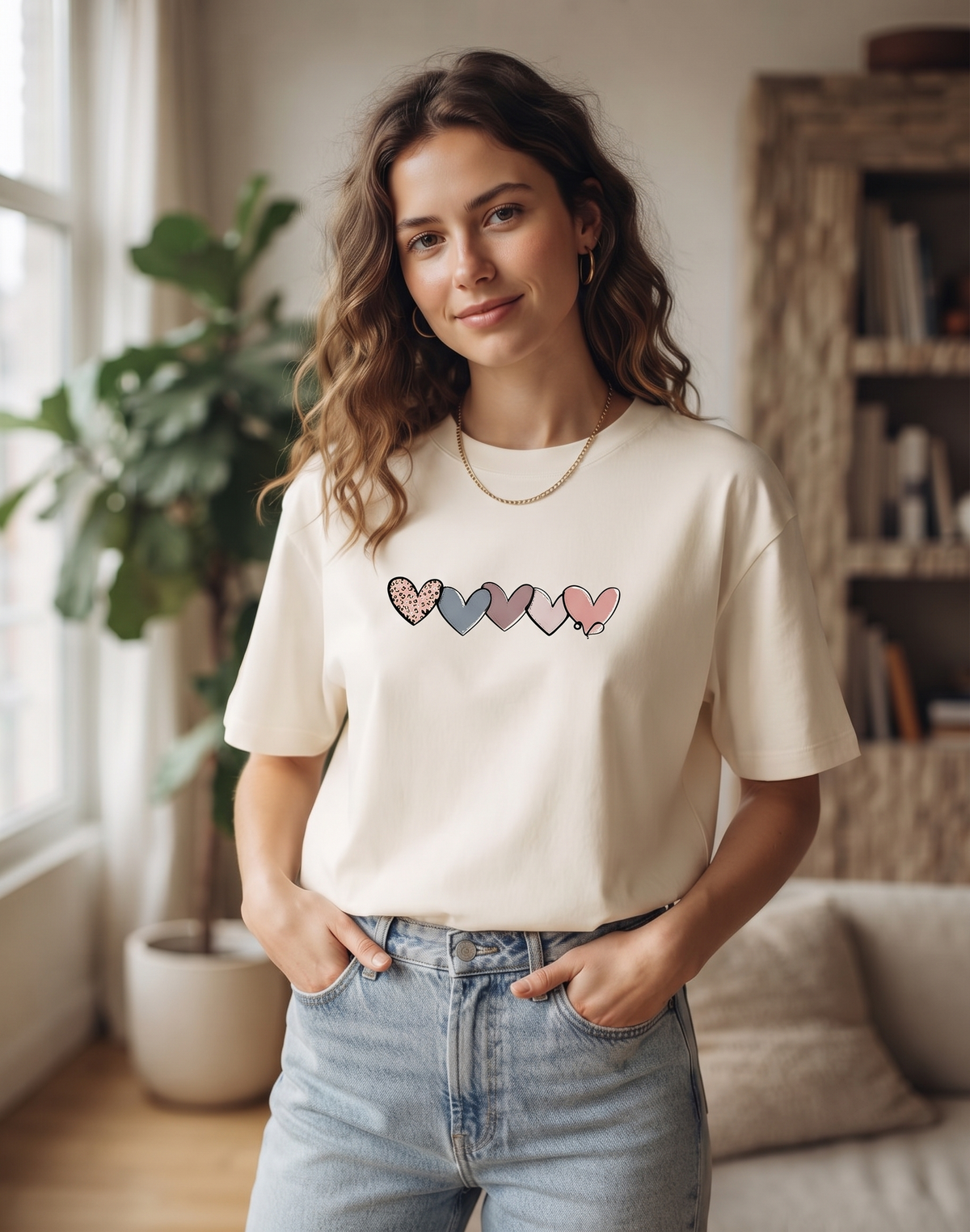 Choose happy - off white