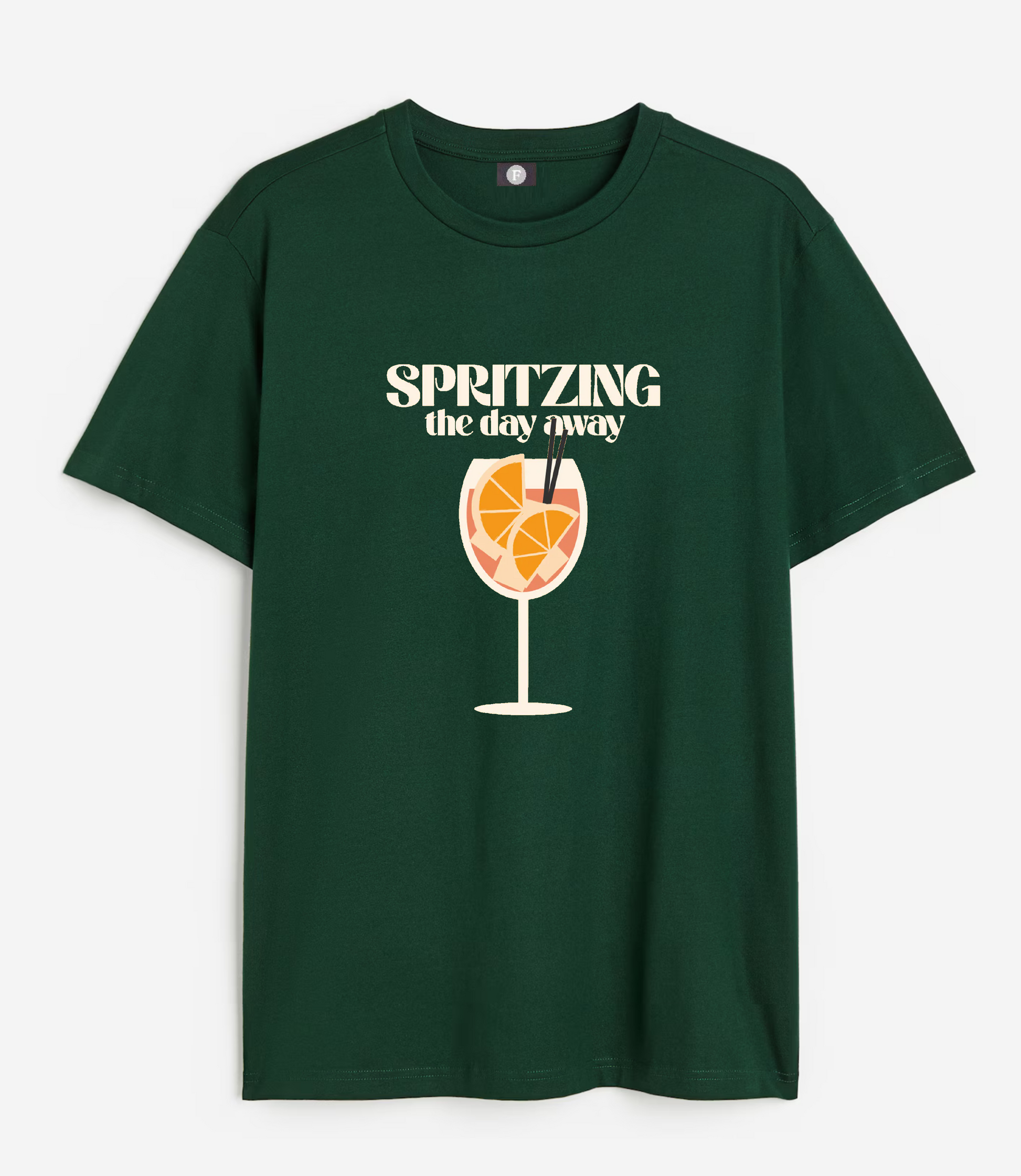 Spritzing - bottle green