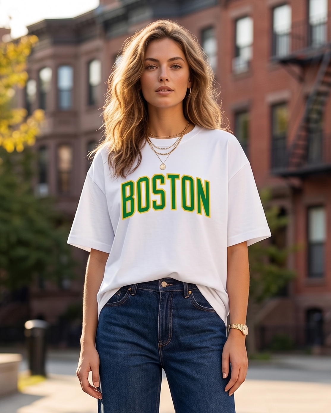 BOSTON - white