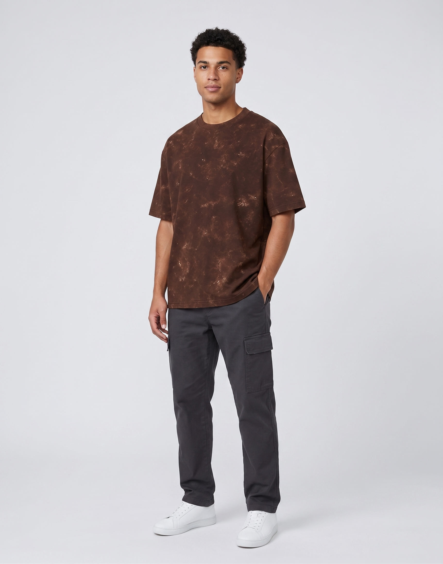 Brown - acid washed HW