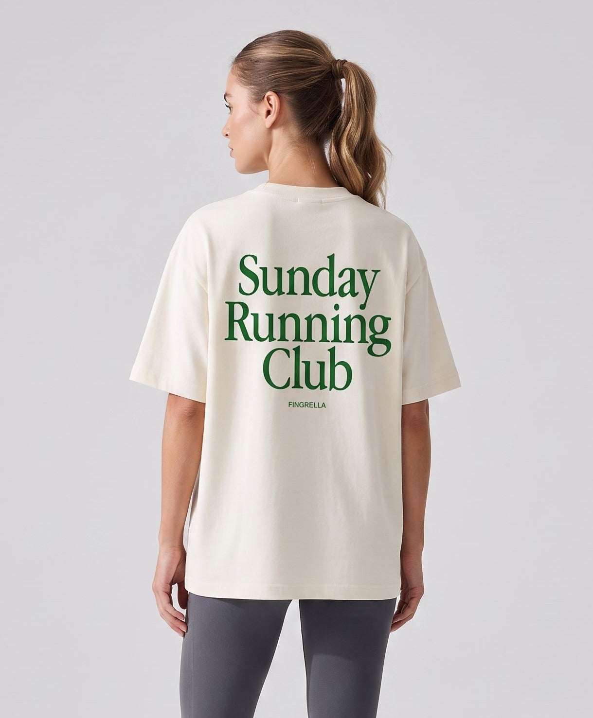 Sunday running club - off white