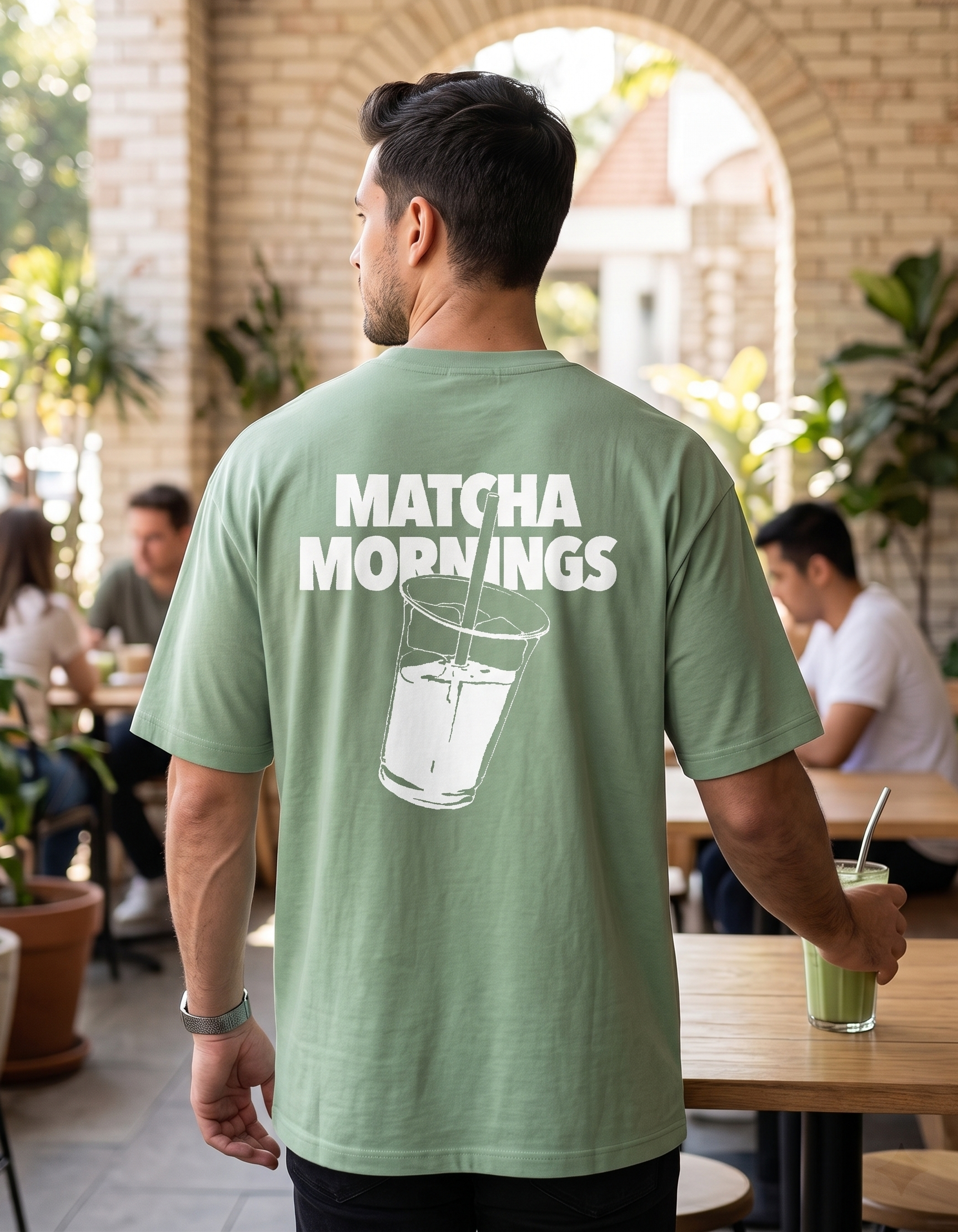 Matcha mornings - sage green