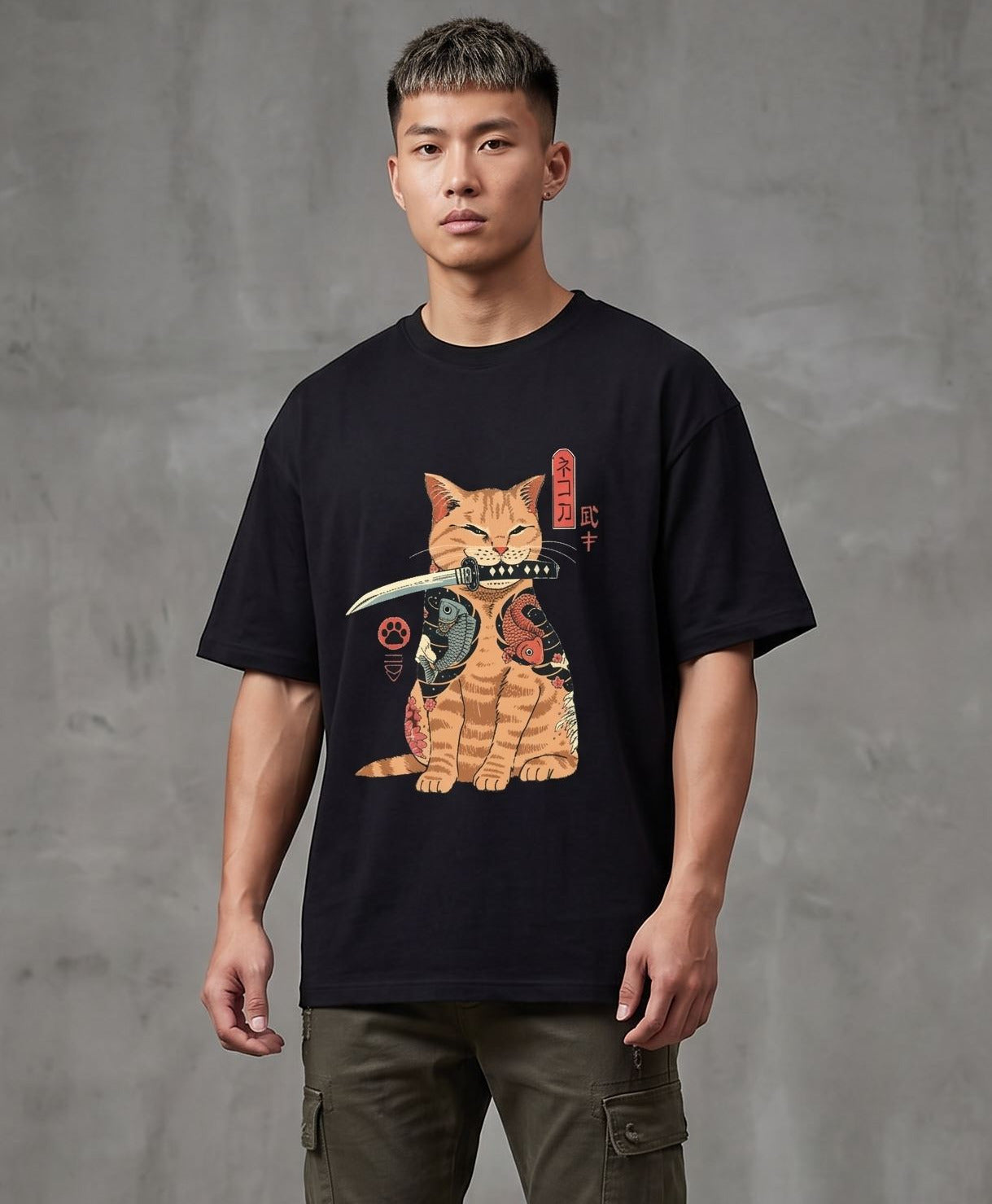 Katana cat - black HW