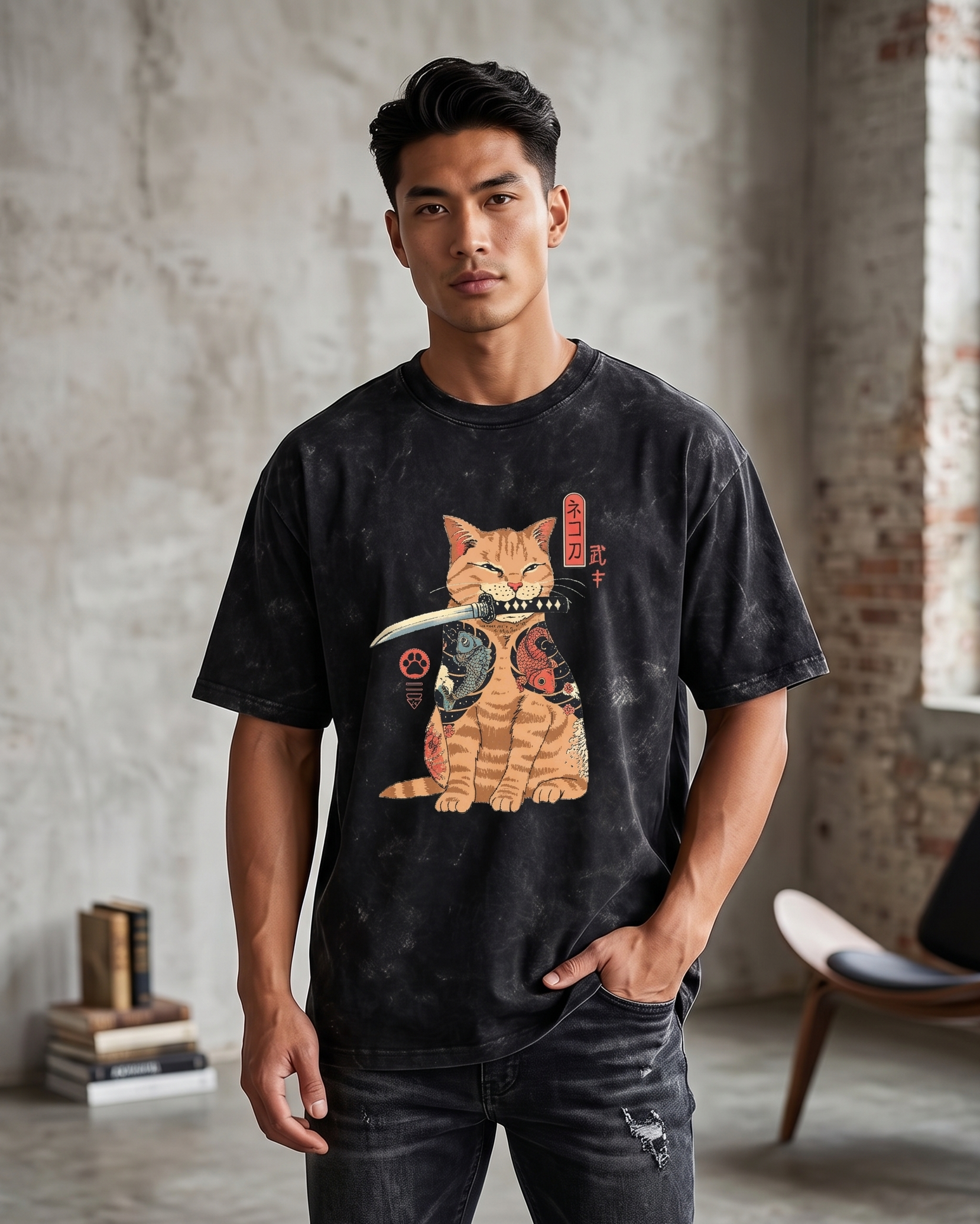 Katana cat - black AW MW