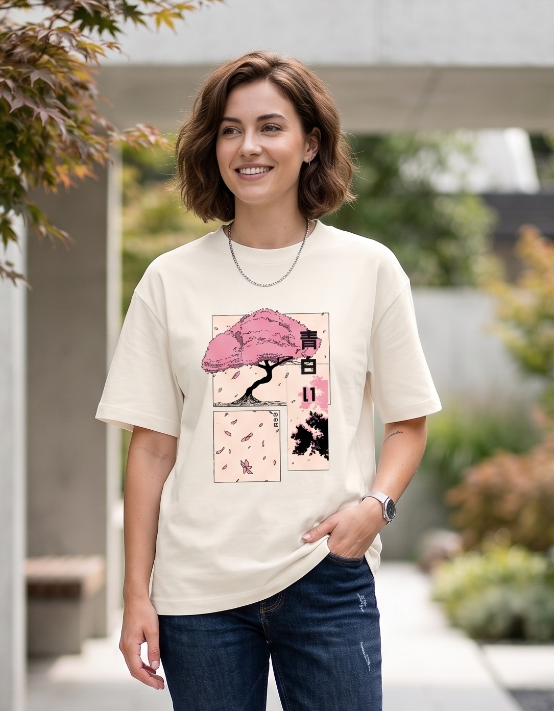 Sakura - off white