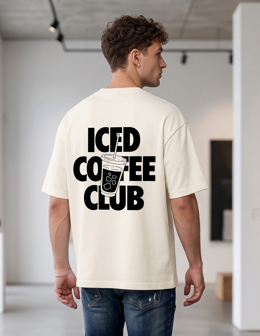 Iced coffee club - off white