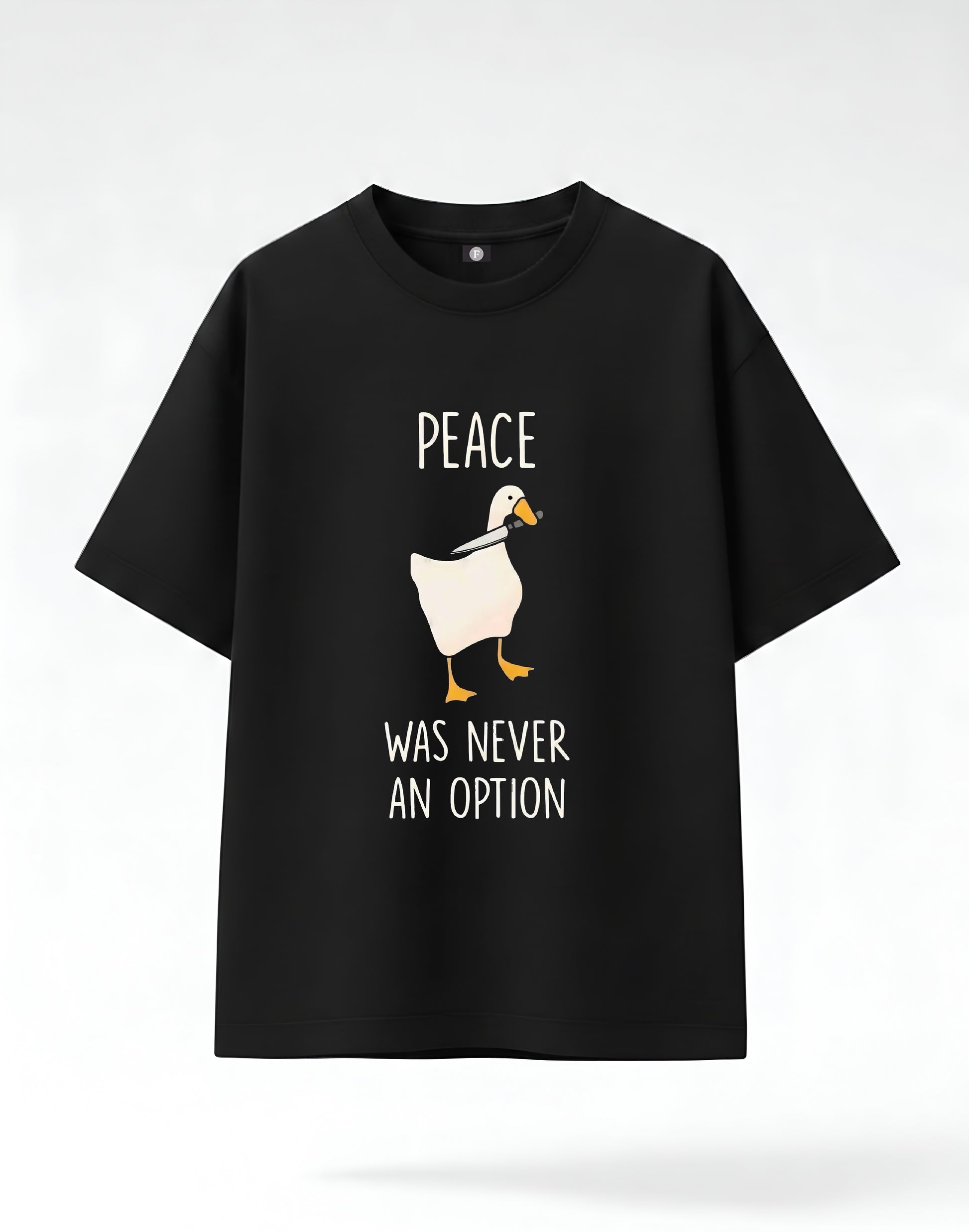 Peace was never an option - black