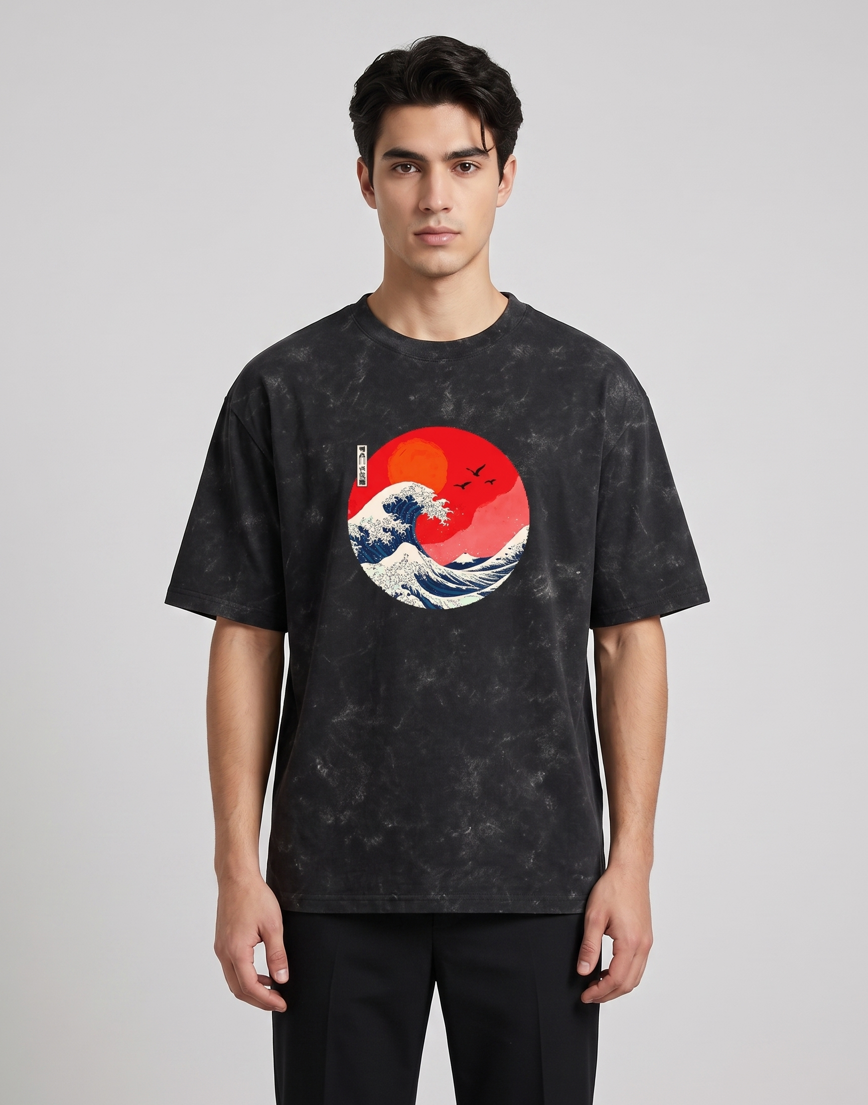 The great wave - black HW AW