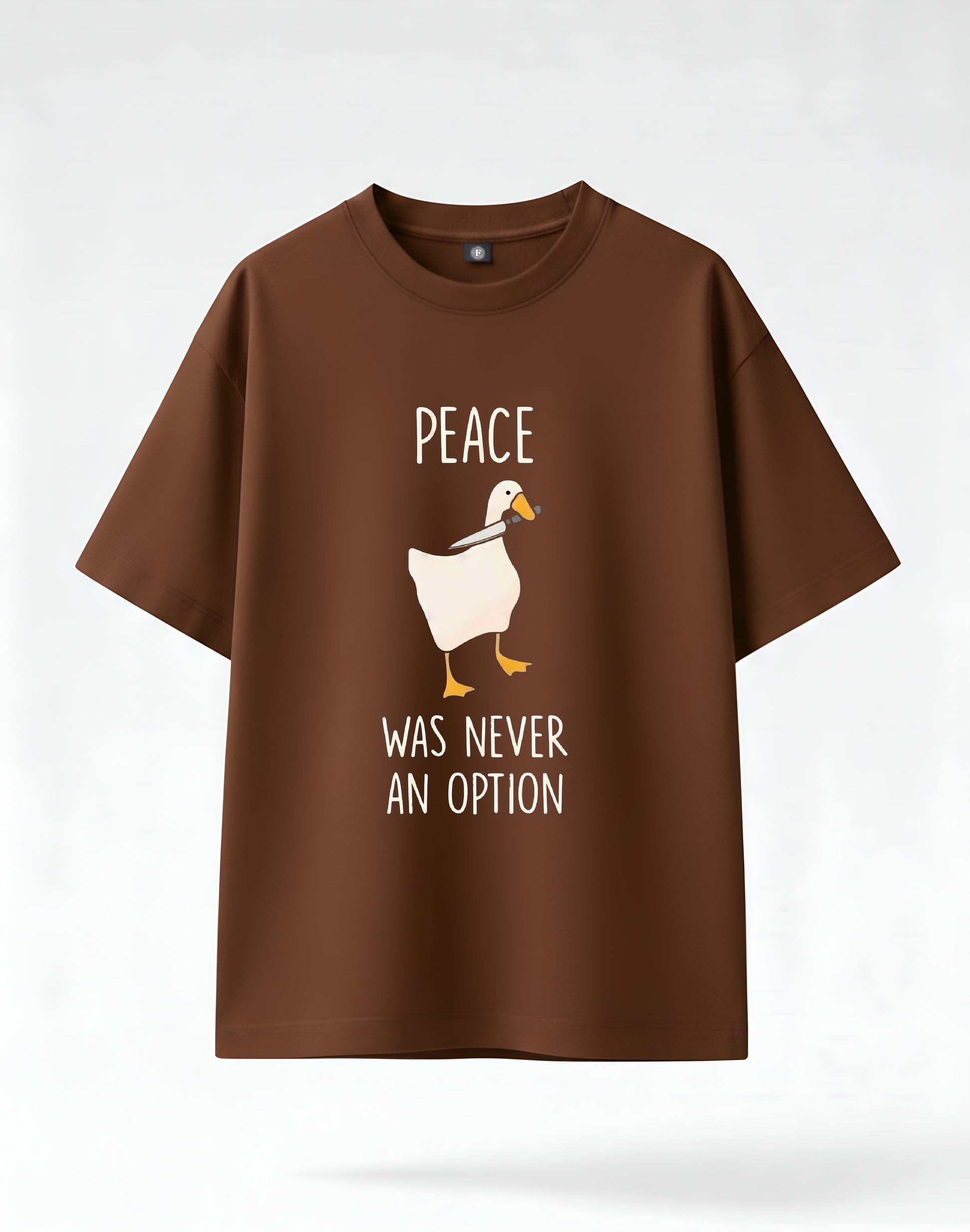 Peace was never an option - brown