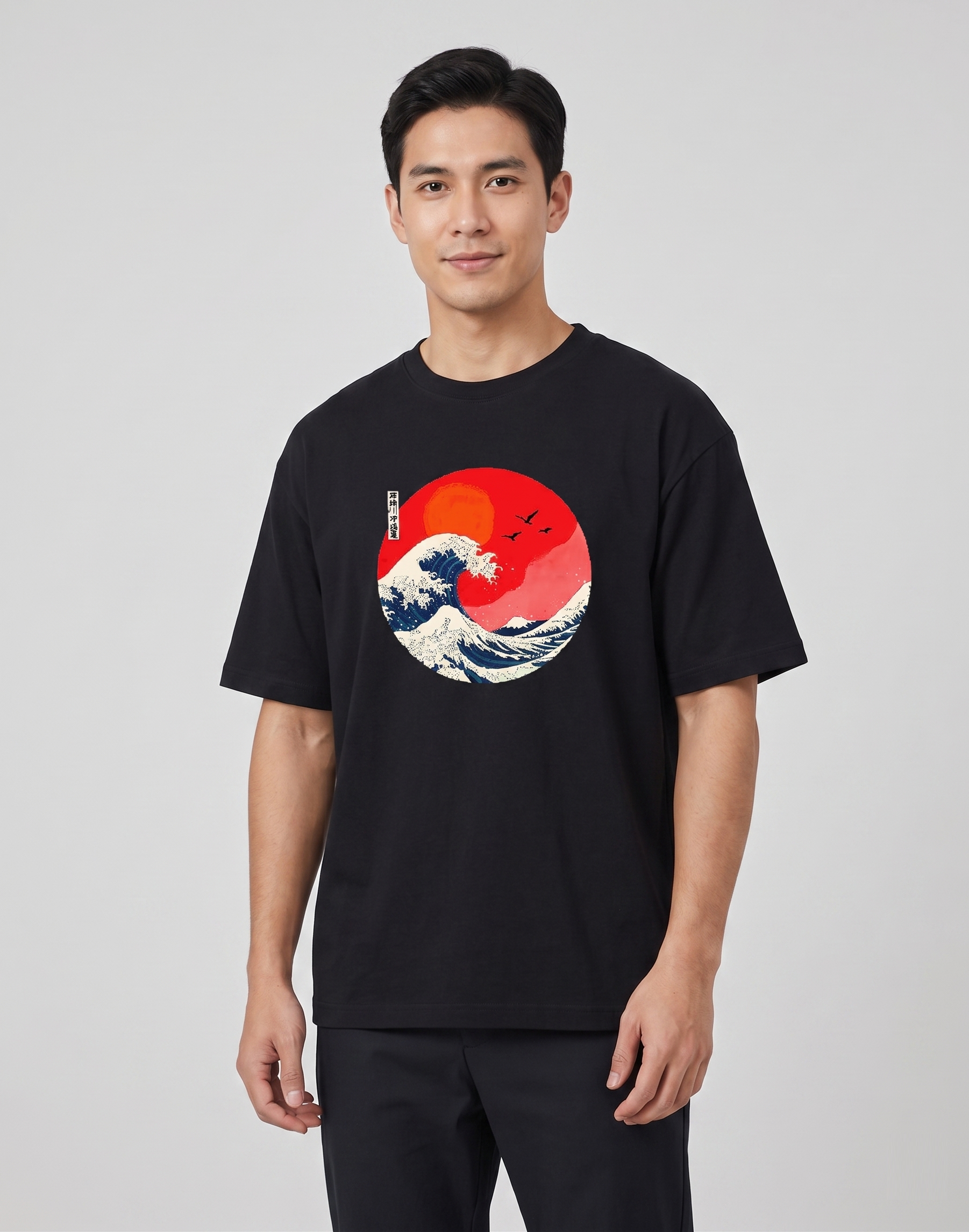The great wave - black HW