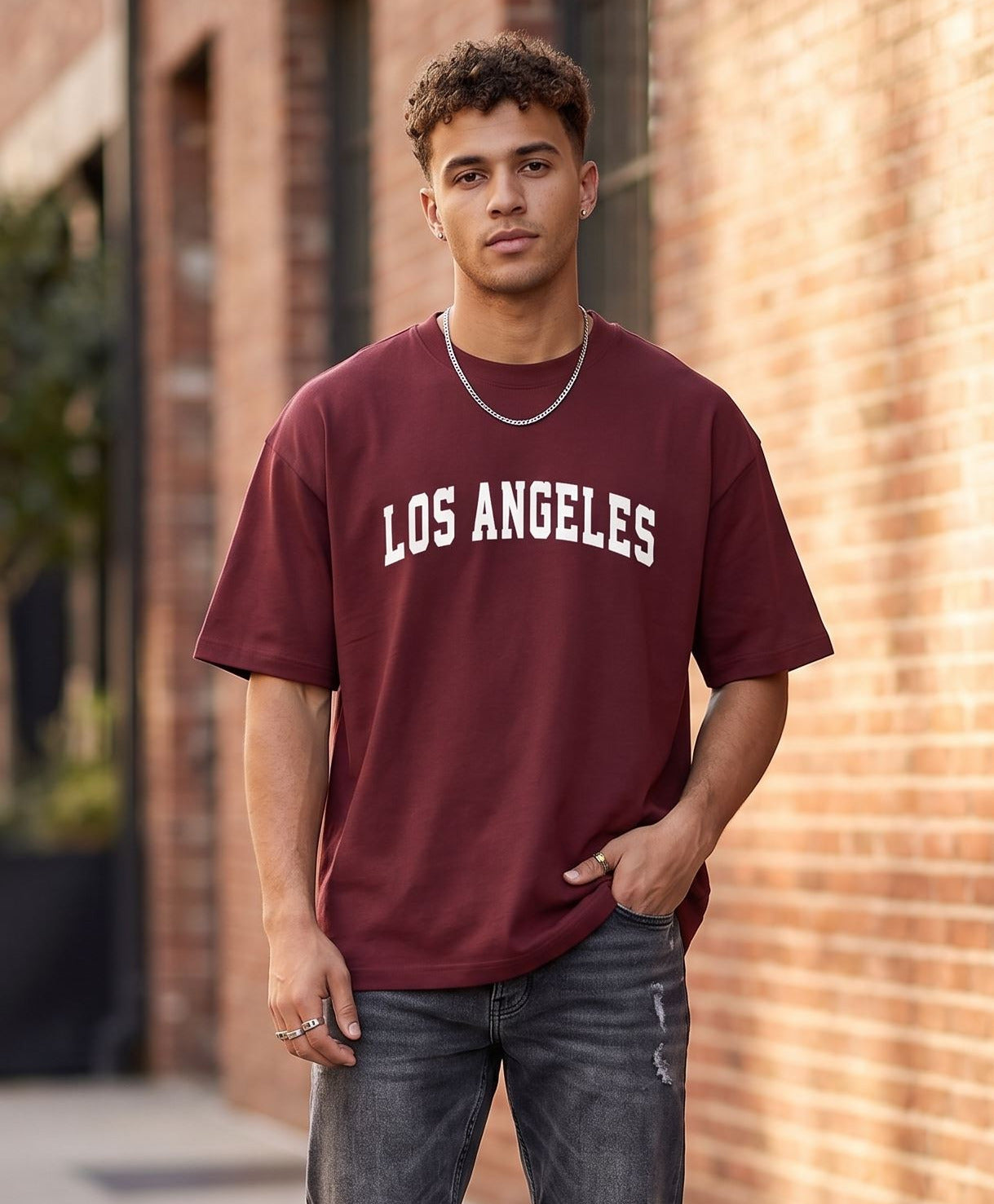LOS ANGELES - maroon